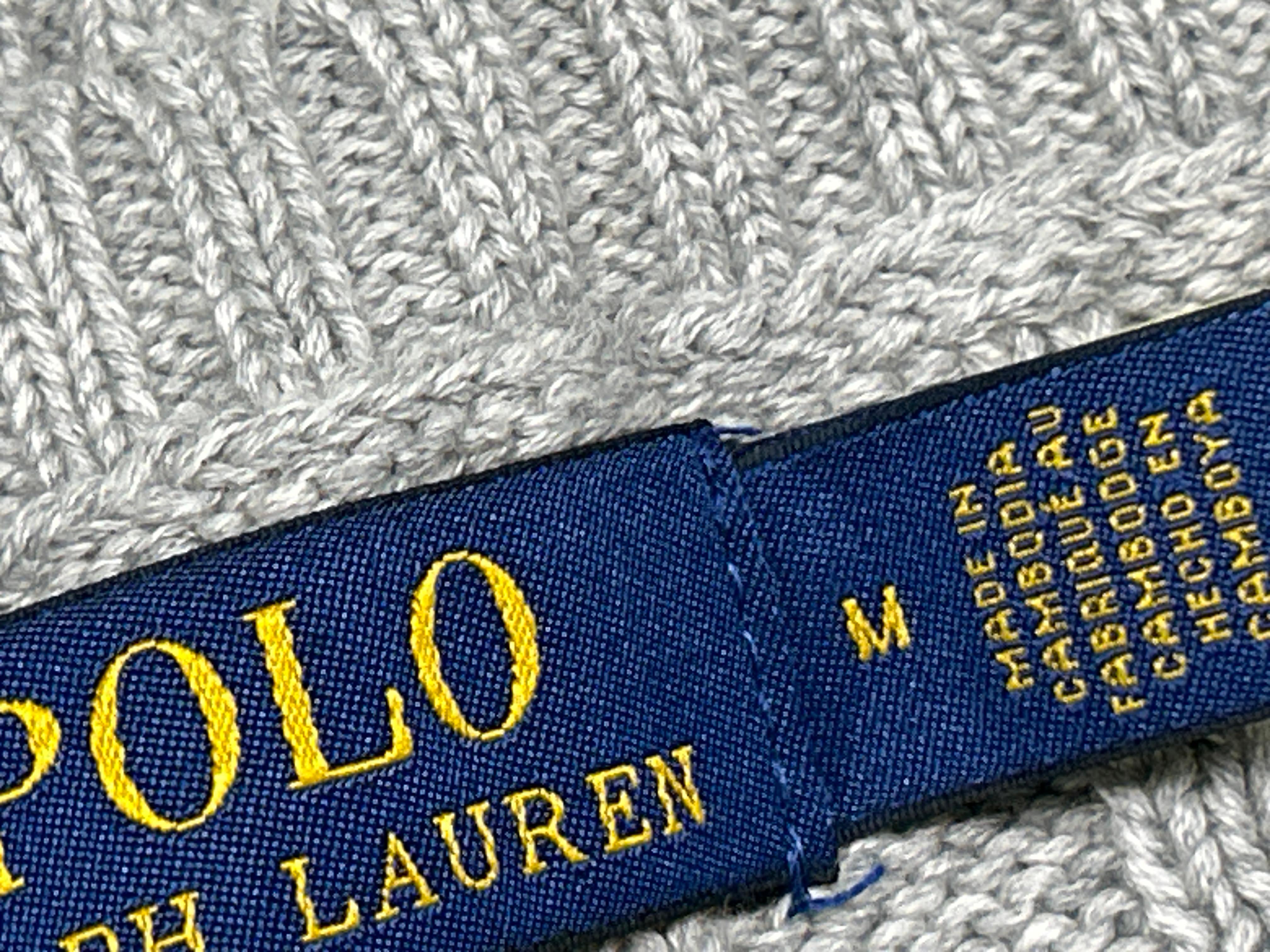 Foto QC 6 de Polo Ralph Lauren Cable Knit Cardigan Navy