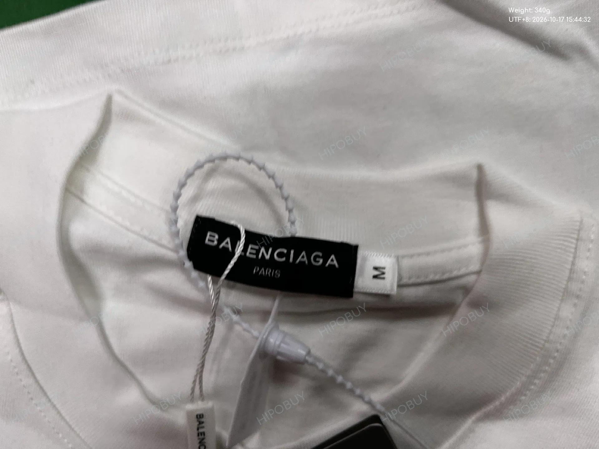Foto QC 1 de Balenciaga Paris 2024 Soccer Jersey Black
