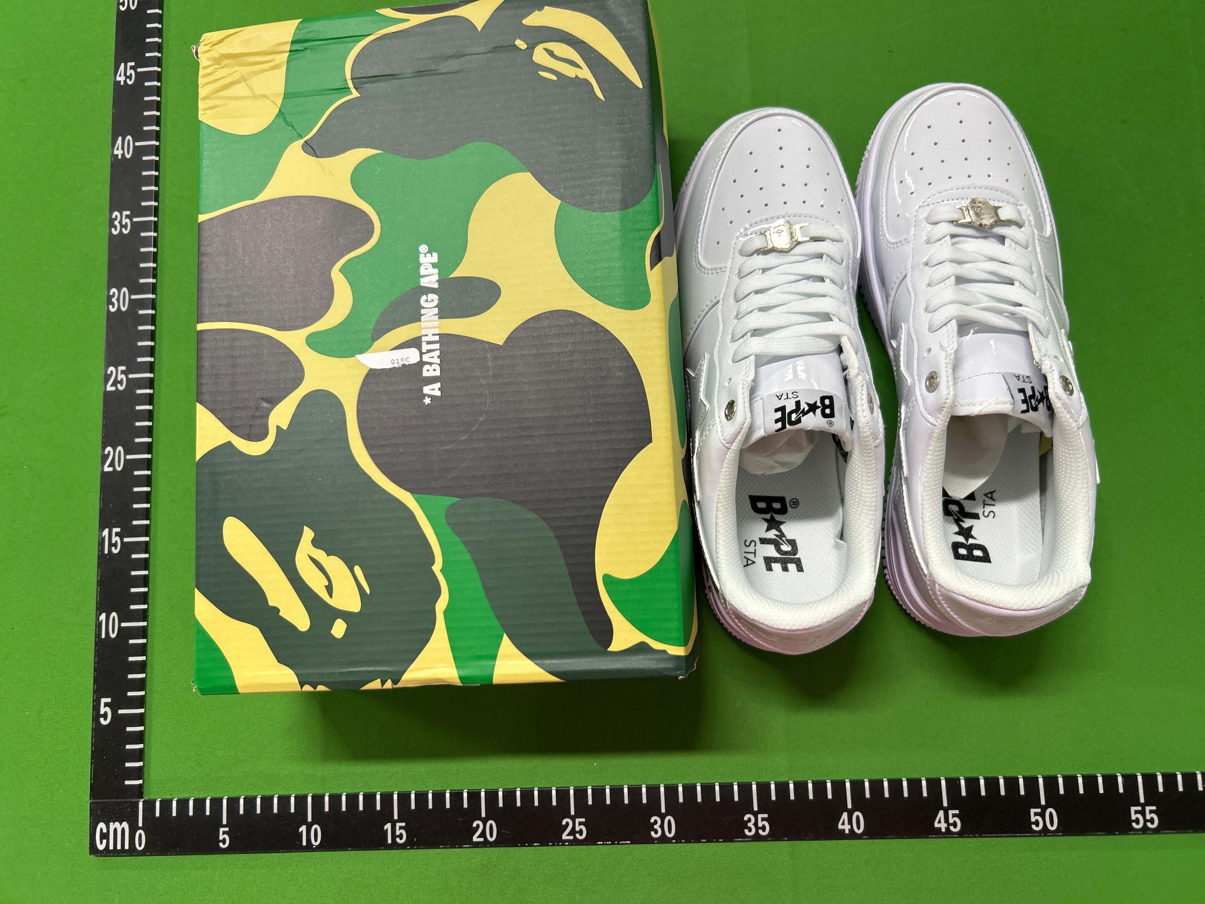 Foto QC 8 de Bape BAPE STA Low Shark Patent Black Red 1F70291004