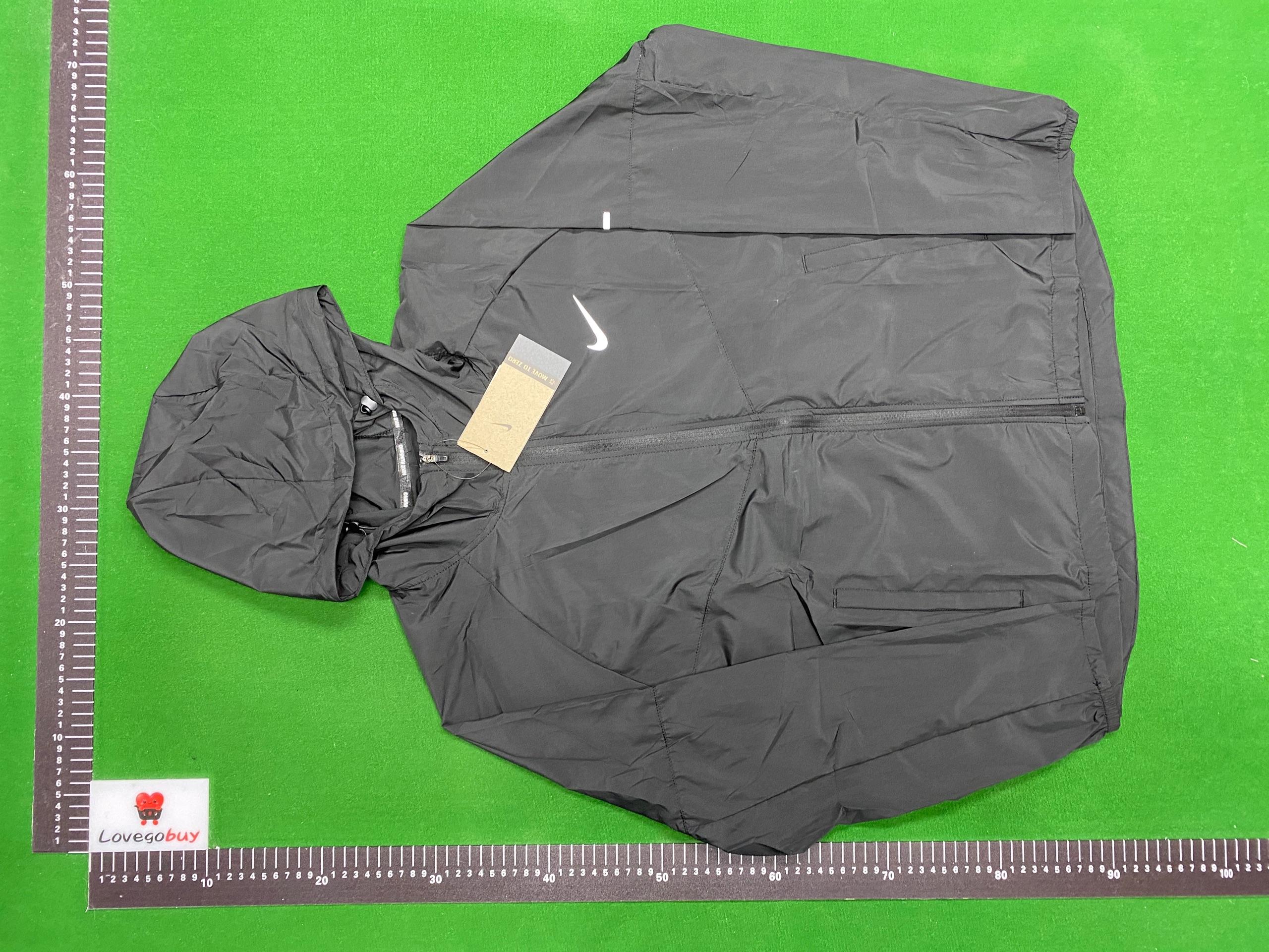 Foto QC 1 de Nike Running Windbreaker Jacket Lightweight Grey