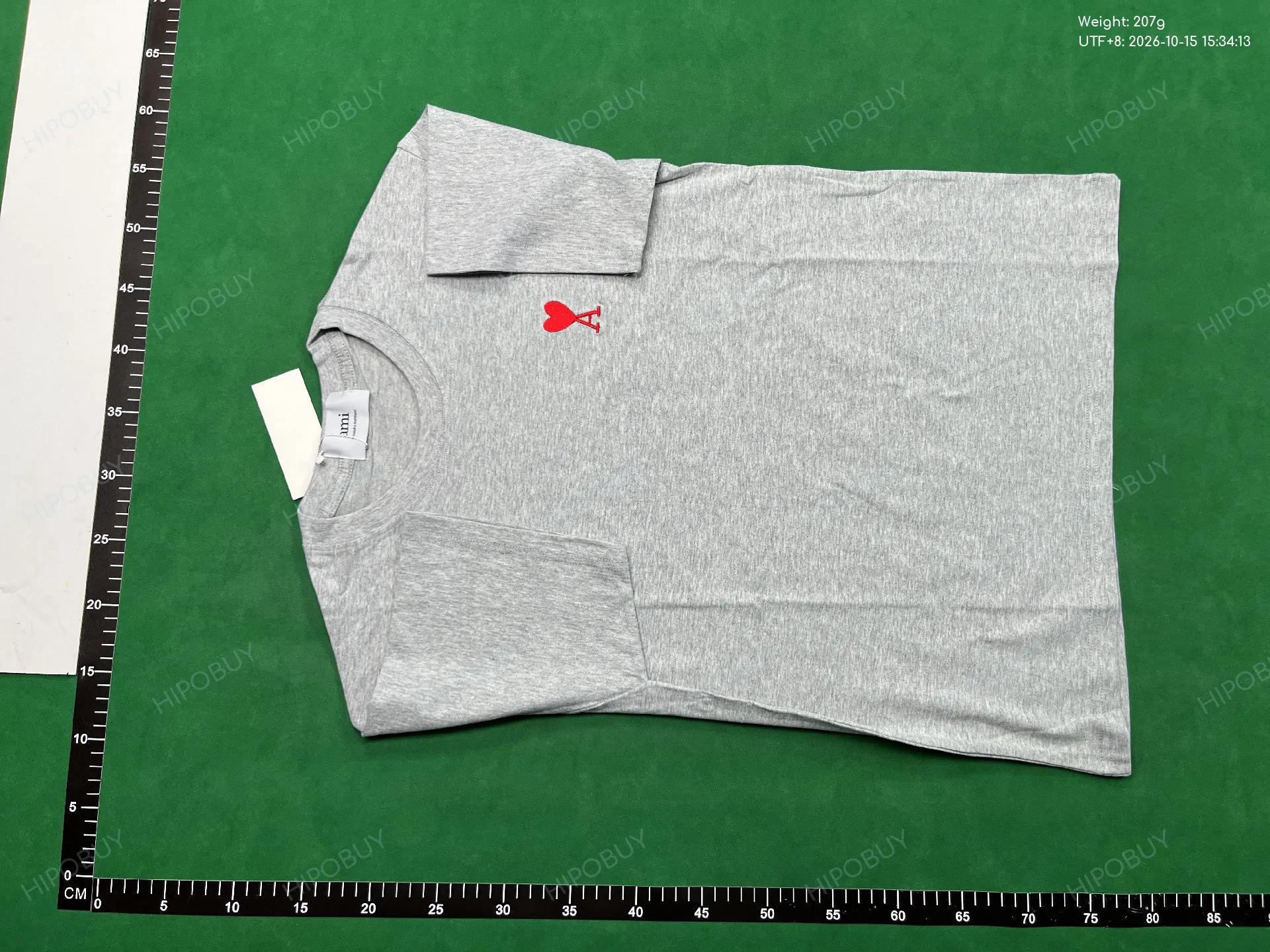 Foto QC 2 de AMI Paris Ami de Coeur Pocket T-shirt White