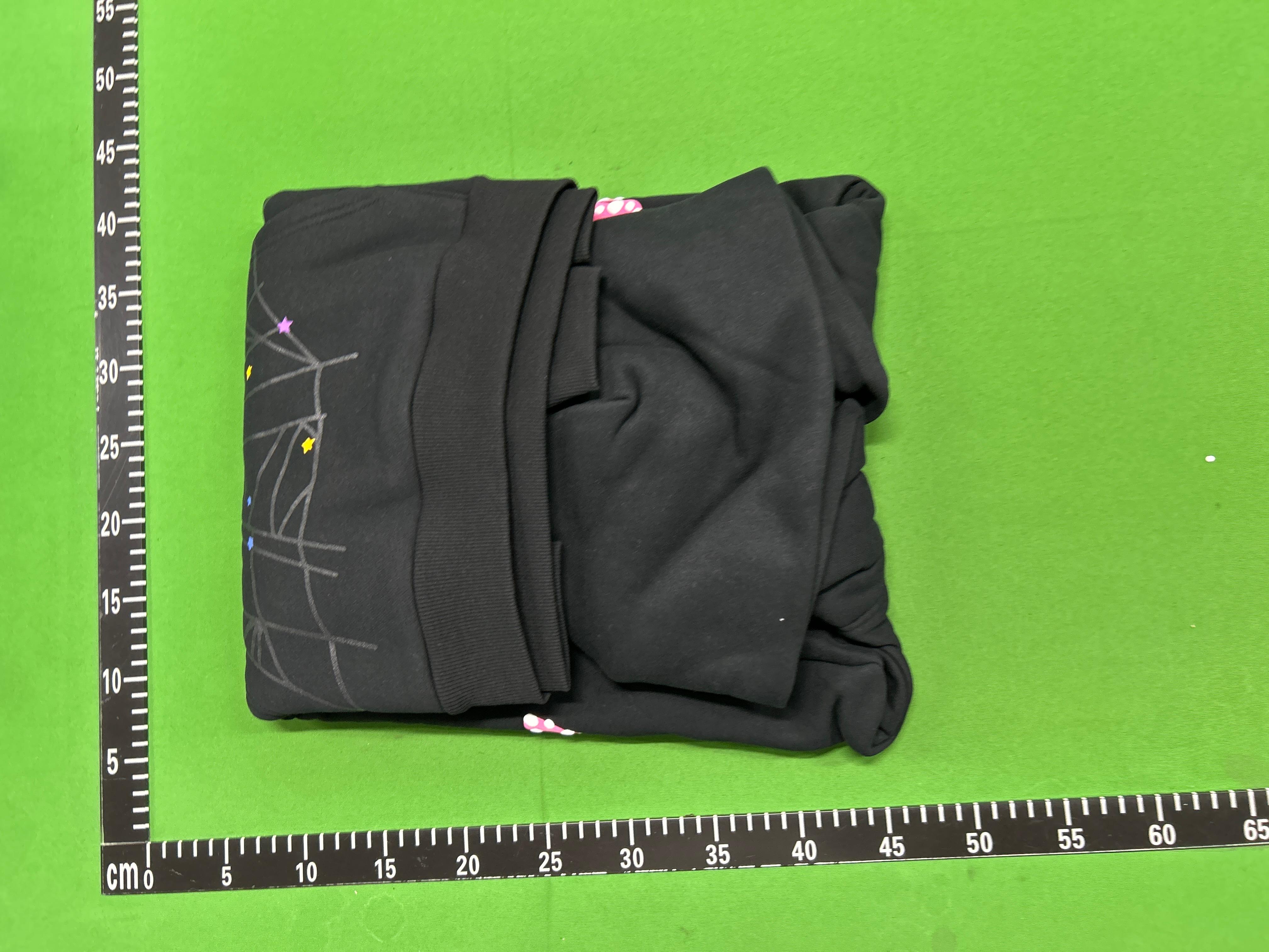 Foto QC 1 de sp5der Hoodie Star Graphic Black