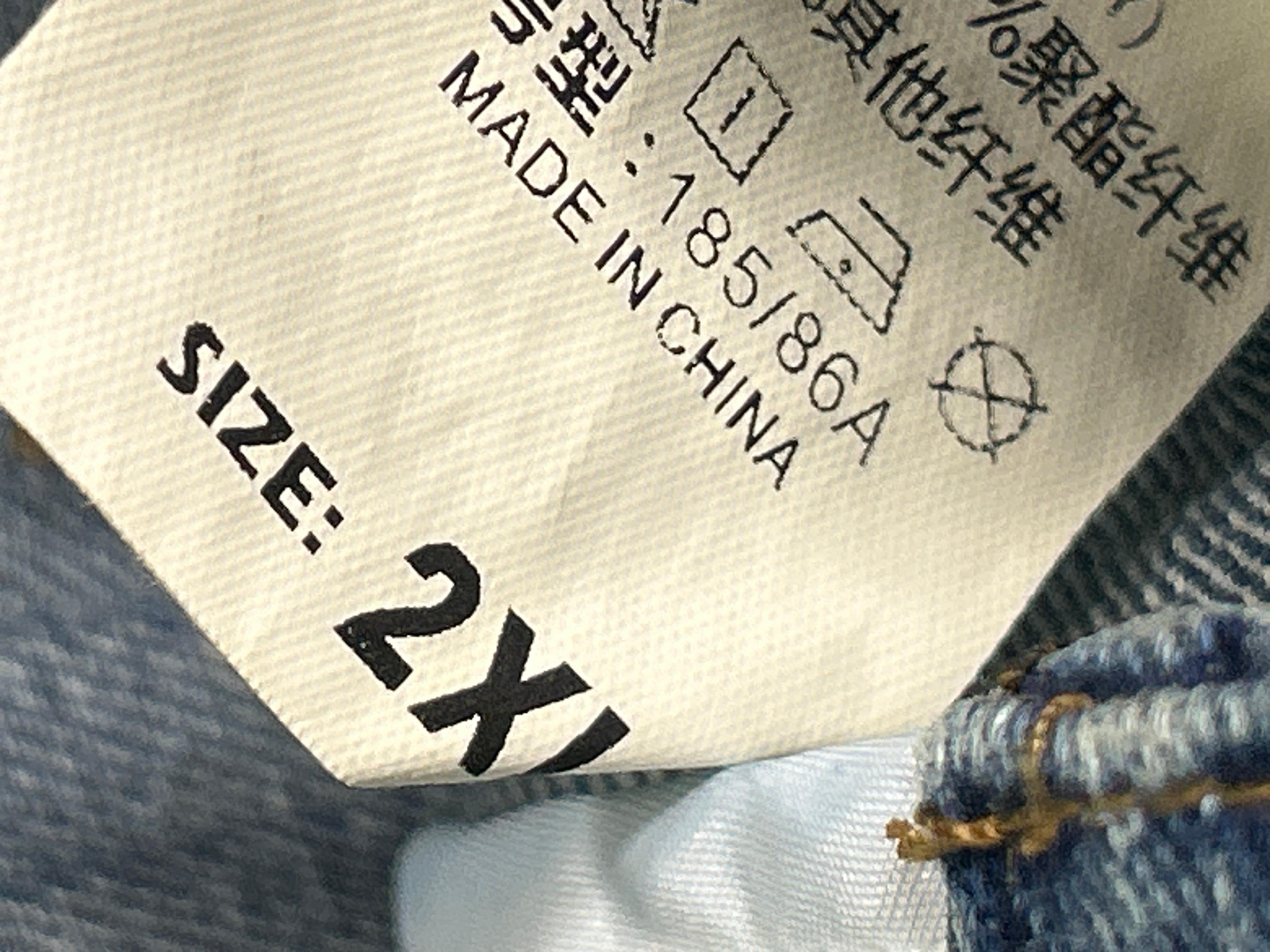 Foto QC 4 de Balenciaga adidas Jeans Baggy Side Stripe Blue Washed