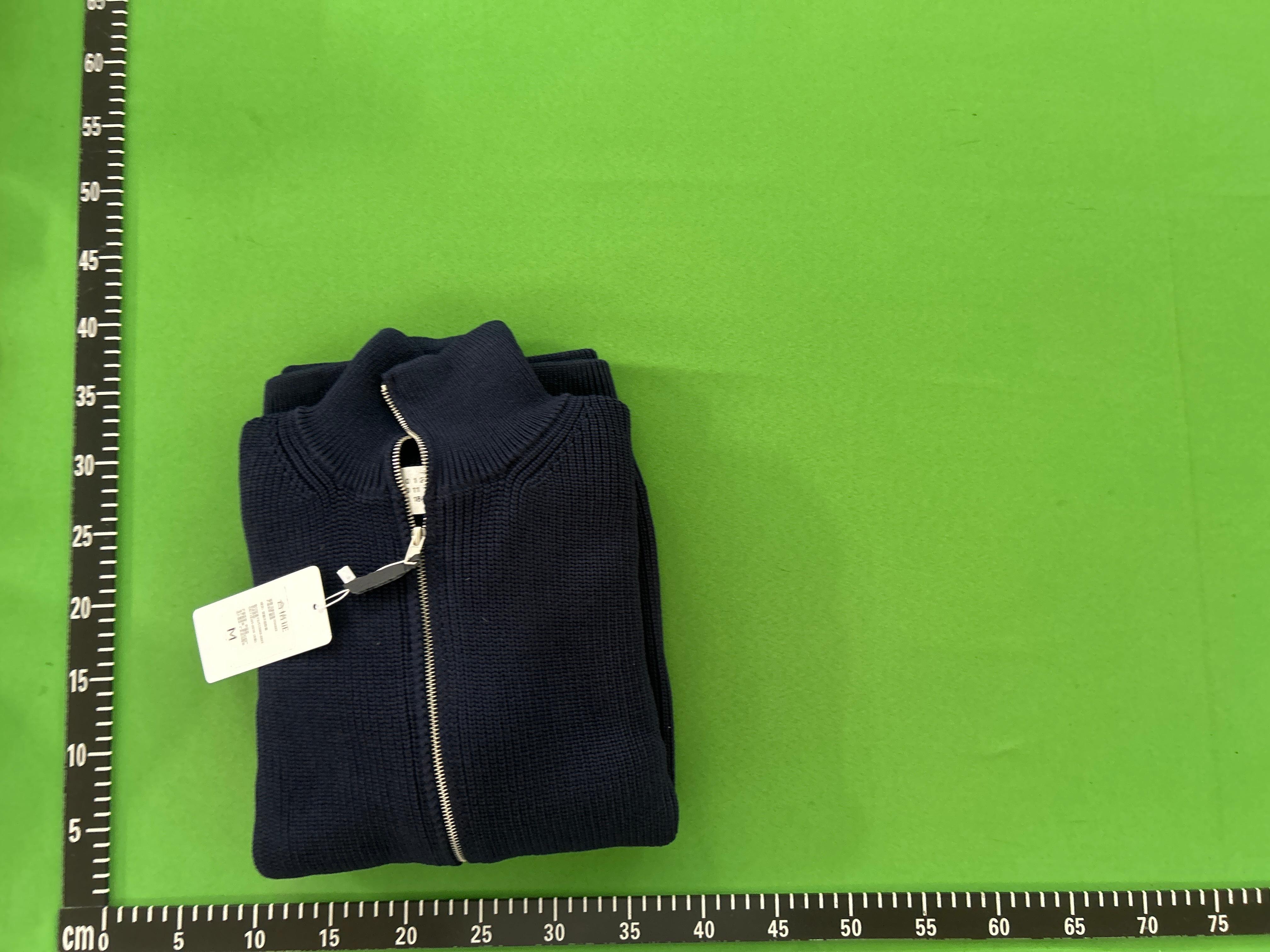 Foto QC 5 de Maison Margiela Zip Sweater Ribbed Black