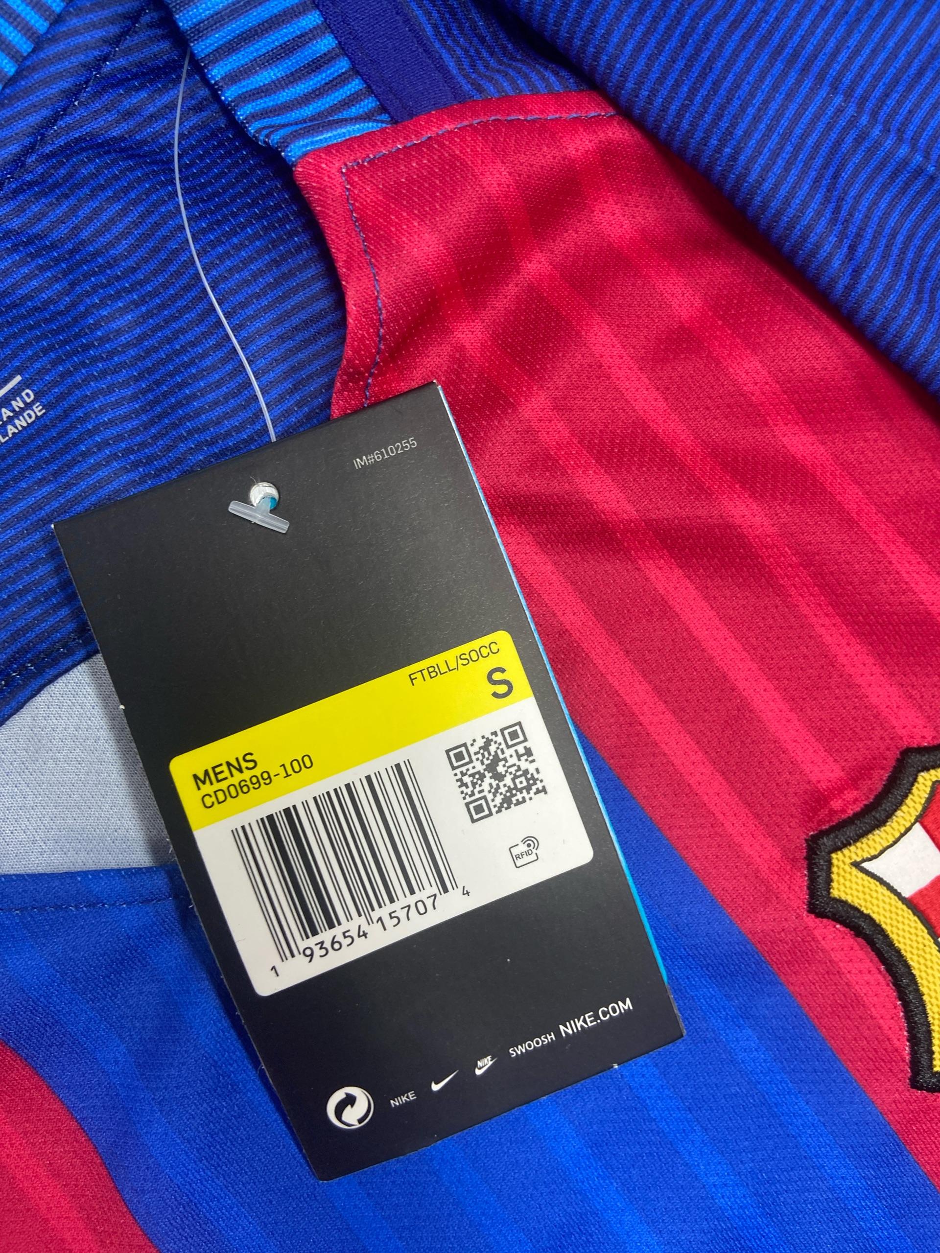 Foto QC 3 de Nike x FC Barcelona 2016/17 Away Lionel Messi #10 Jersey Purple