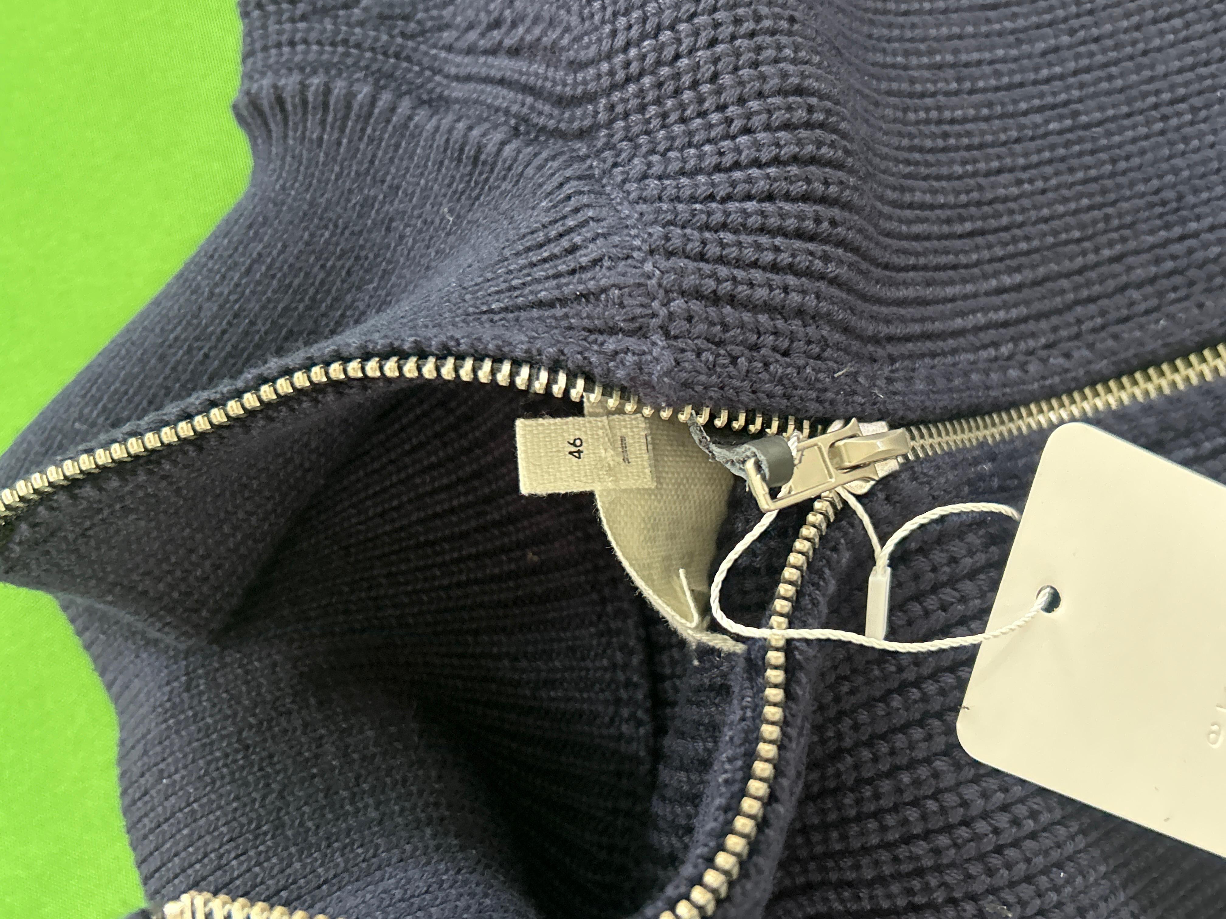 Foto QC 6 de Maison Margiela Zip Sweater Ribbed Black