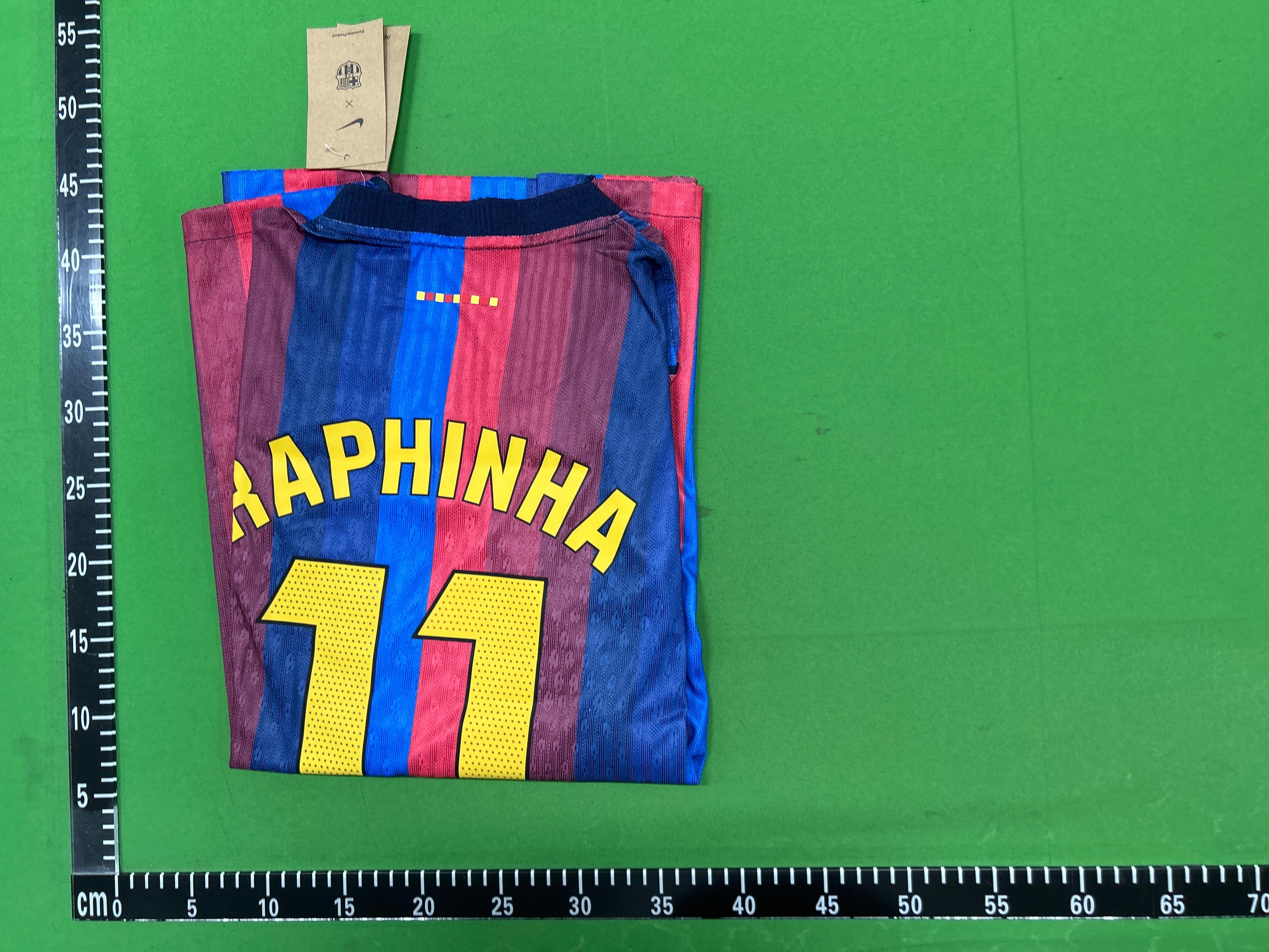 Foto QC 5 de Nike x FC Barcelona 2024/25 Home Player Version Jersey Deep Royal Blue/Noble Red