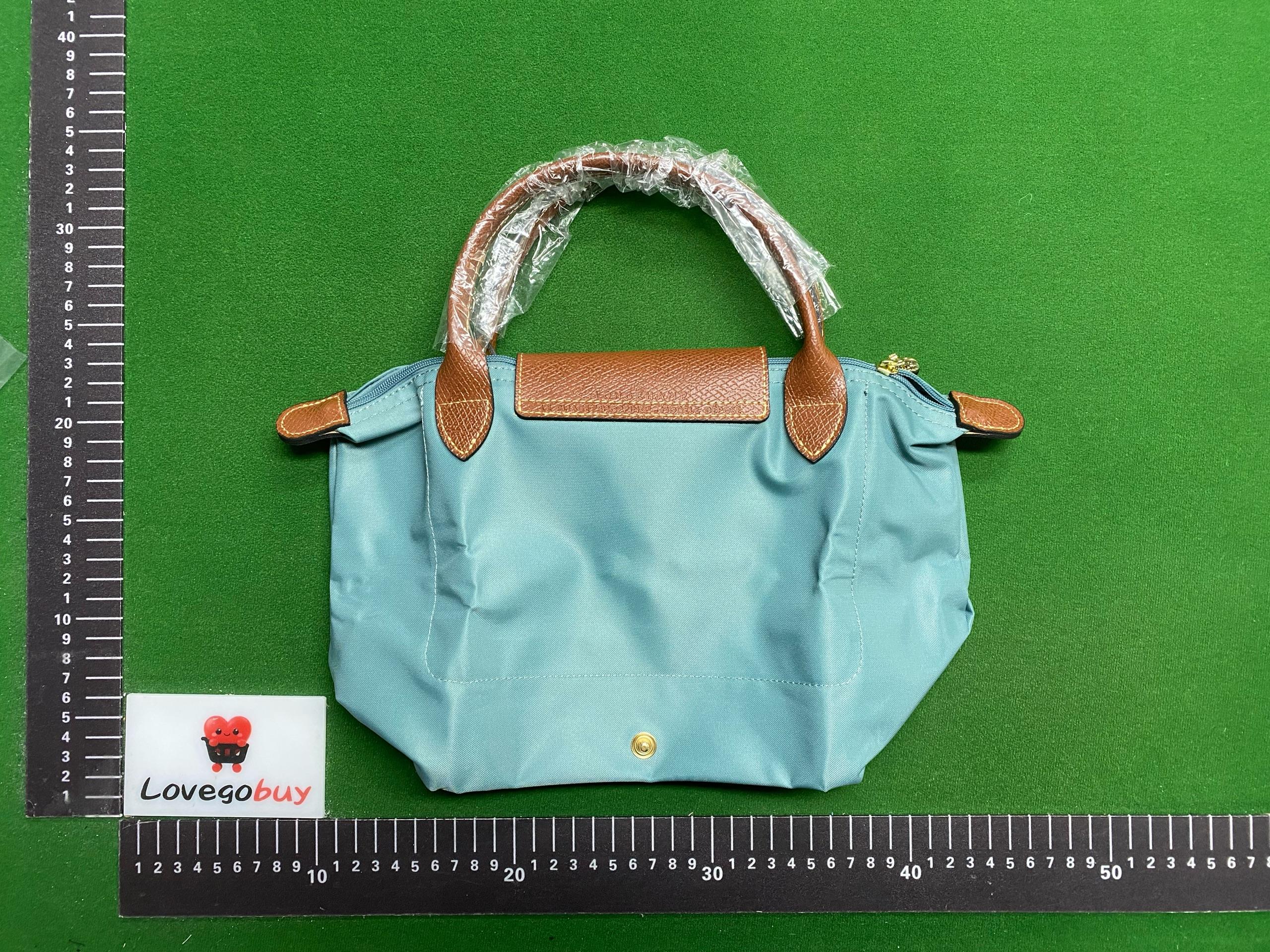 Foto QC 3 de Longchamp Le Pliage Club Large Green Nylon