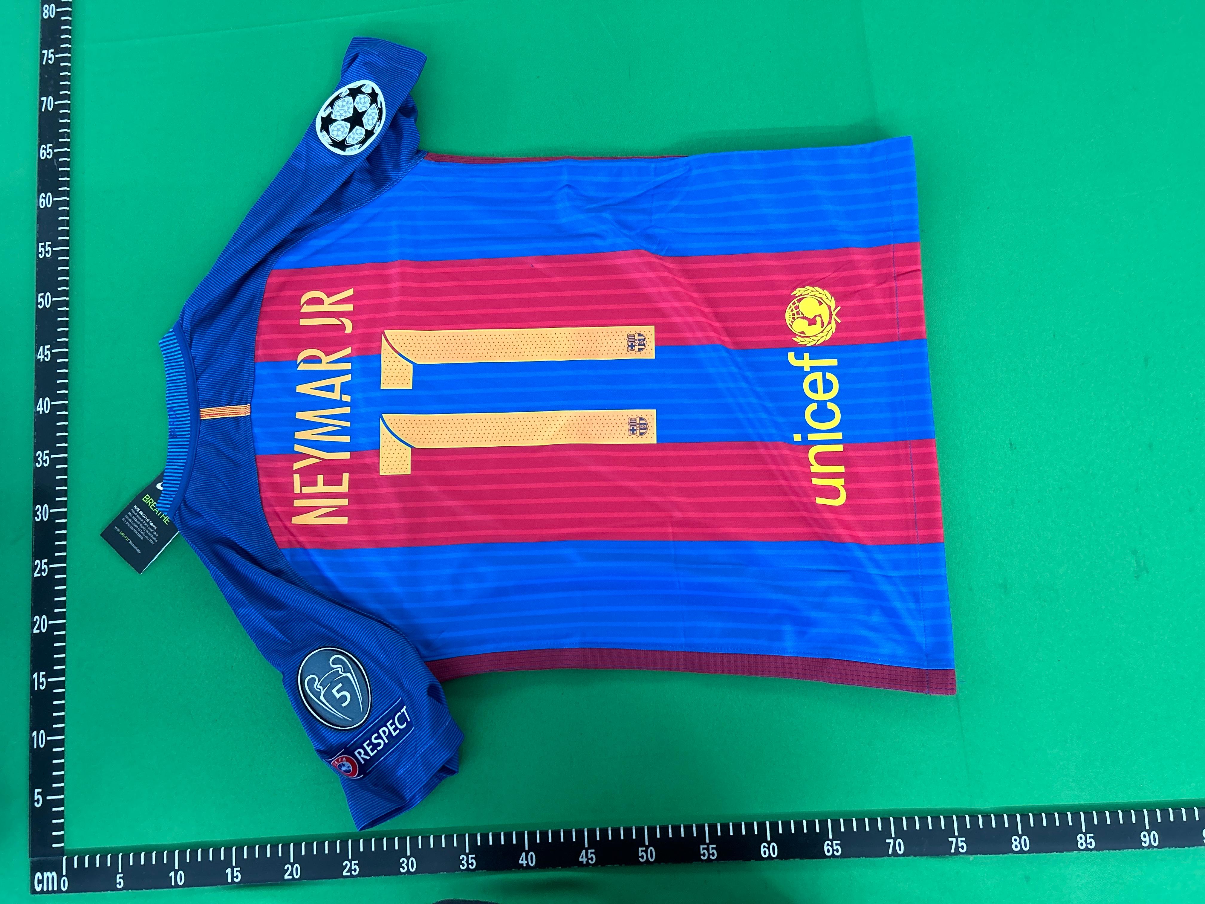 Foto QC 7 de Nike x FC Barcelona 2016/17 Away Lionel Messi #10 Jersey Purple