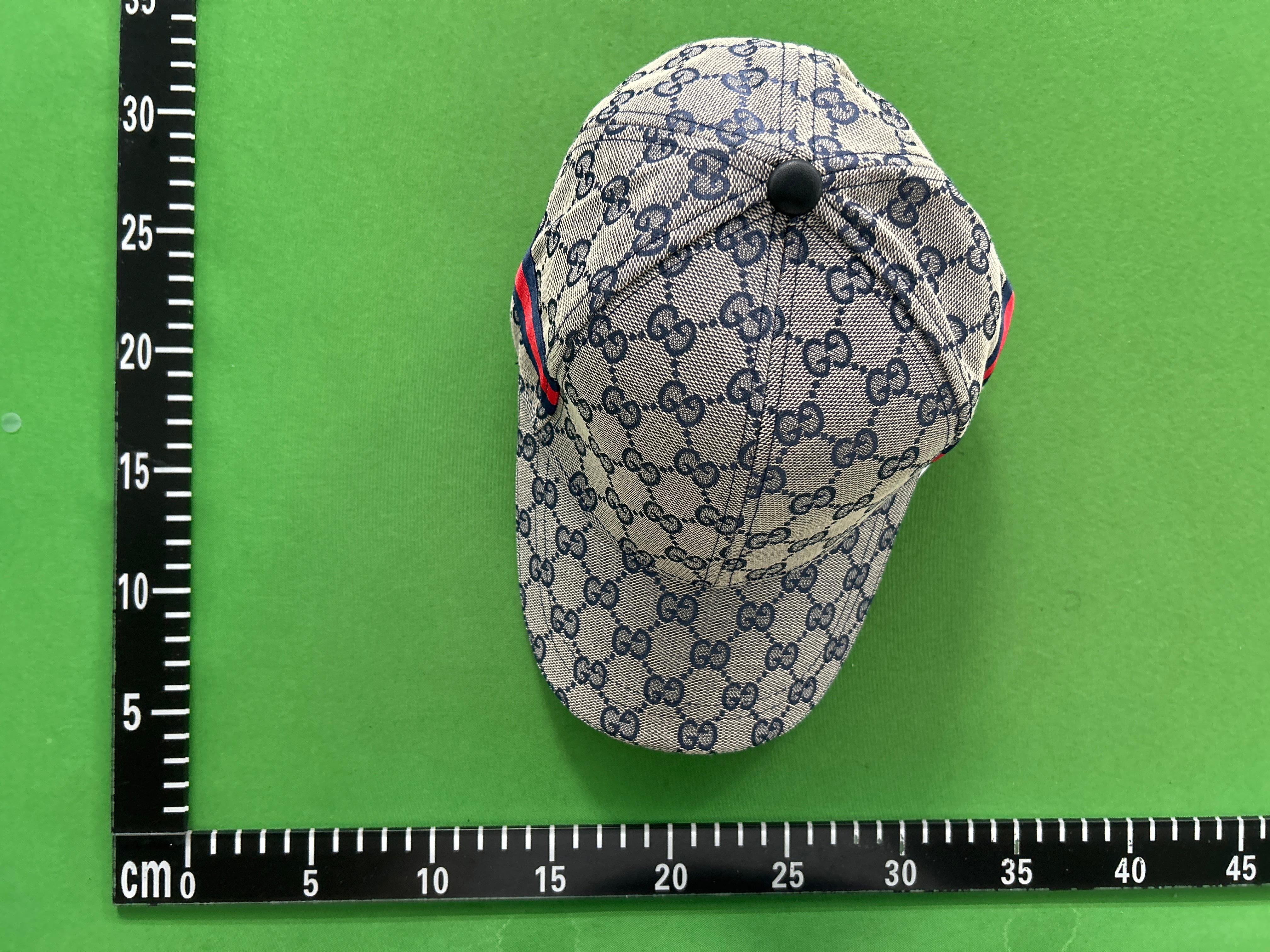 Foto QC 6 de Gucci Original GG Canvas Cap Beige/Blue