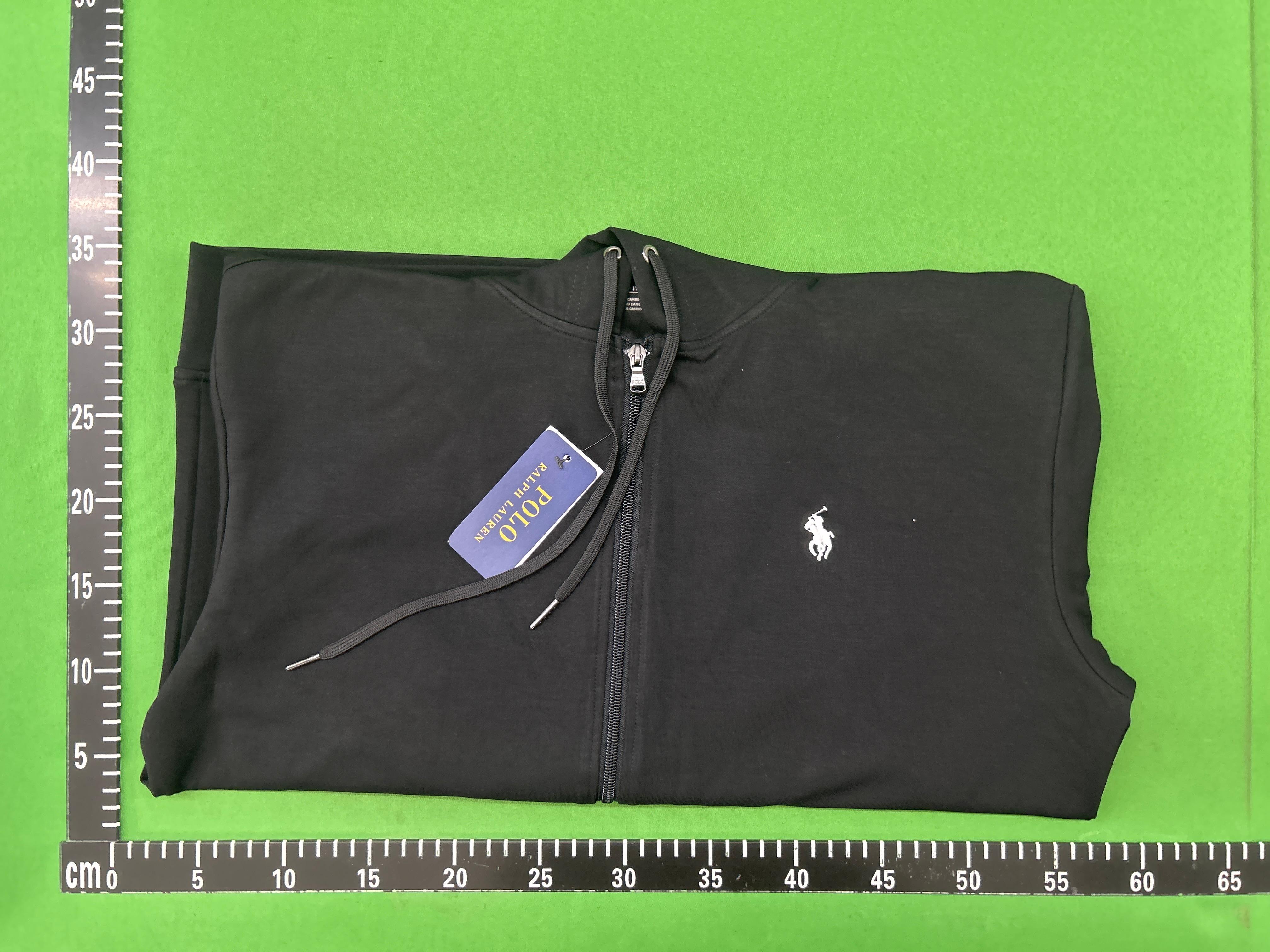 Foto QC 8 de Paul Howard Basic Hoodie Small Pony Logo Zip-Up Grey
