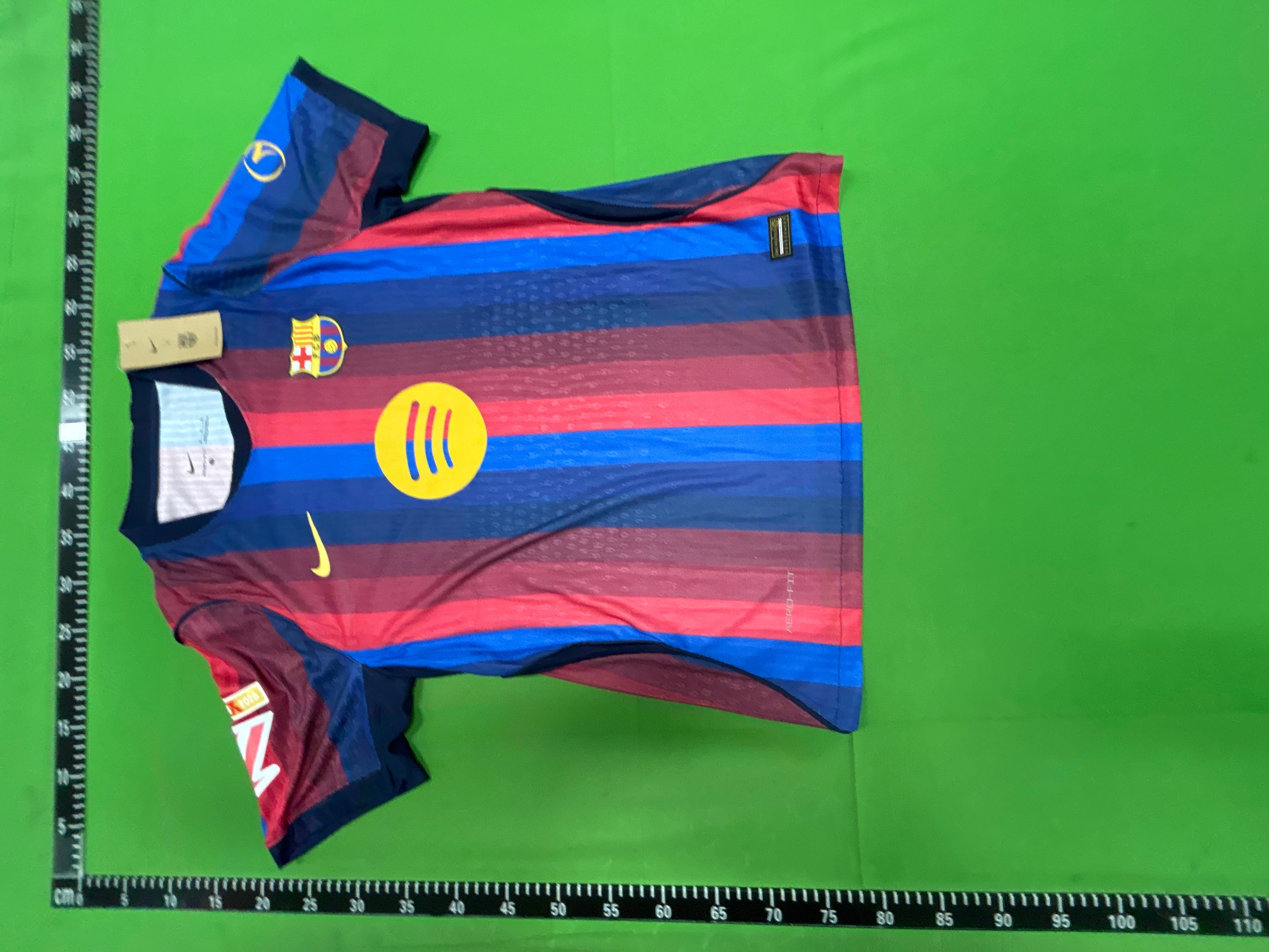Foto QC 7 de Nike x FC Barcelona 2024/25 Home Player Version Jersey Deep Royal Blue/Noble Red
