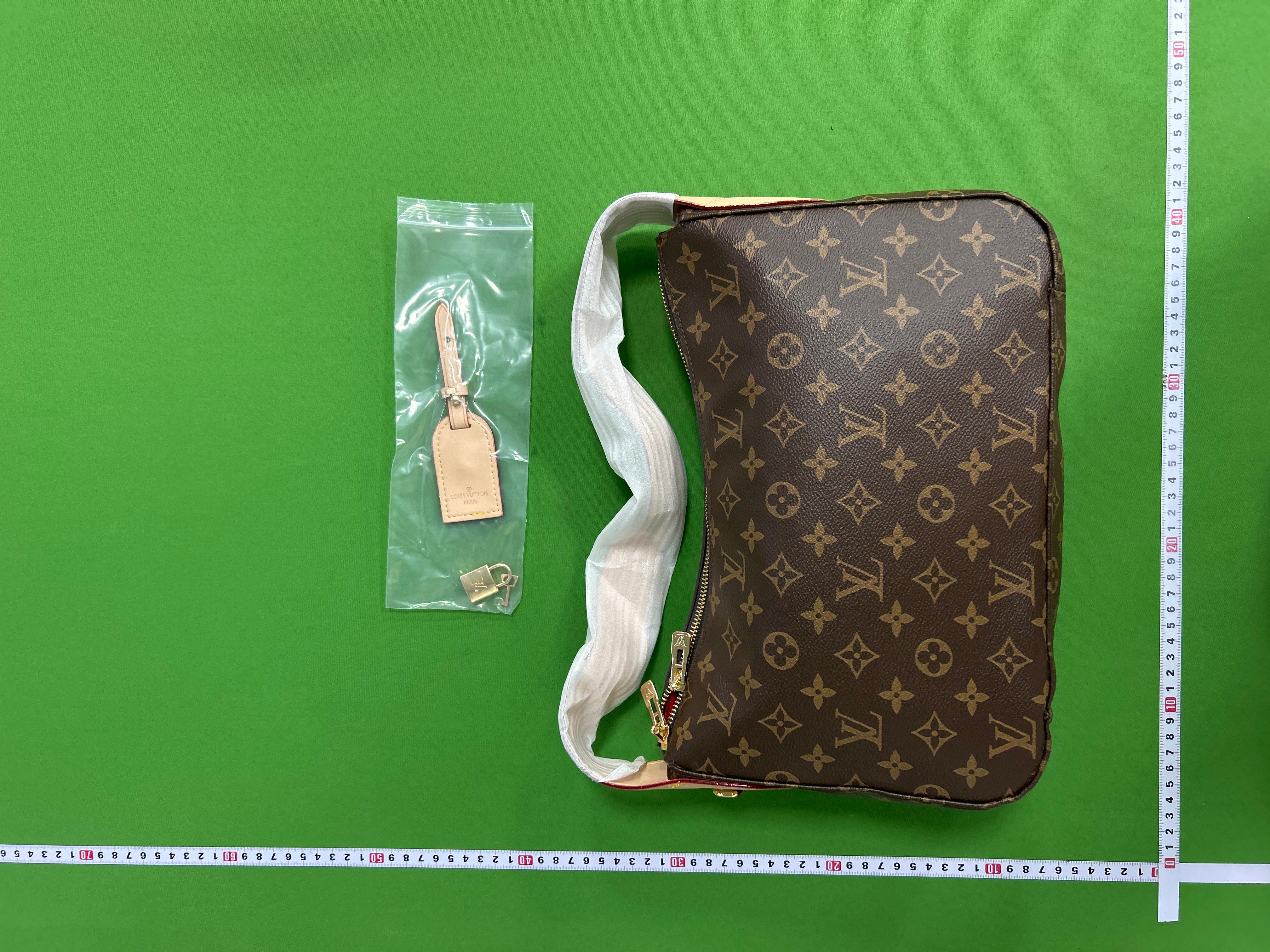 Foto QC 2 de Louis Vuitton Diane Monogram Denim Rose Fuchsia