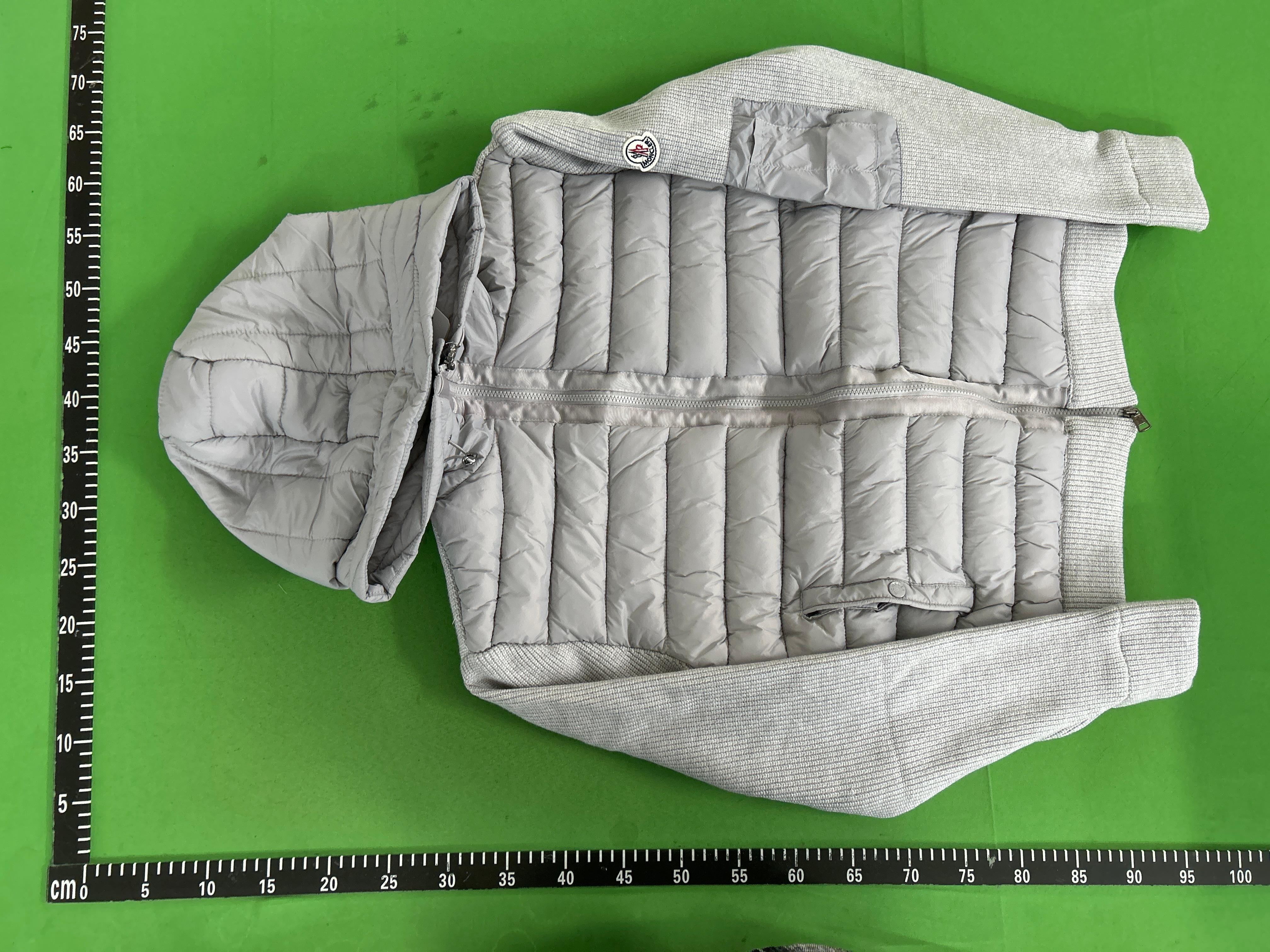 Foto QC 3 de Moncler Knit Sleeve Puffer Jacket Black