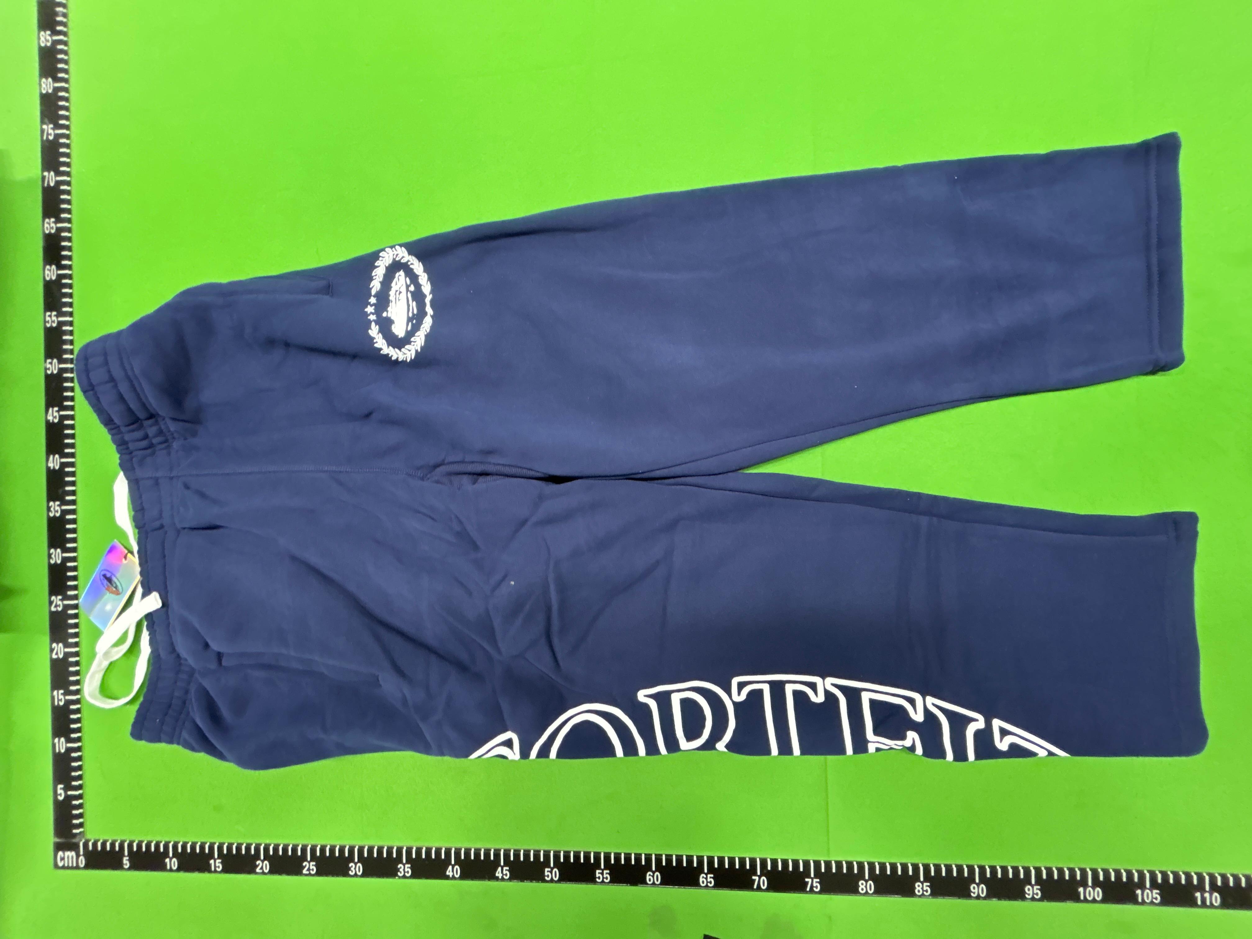 Foto QC 2 de Corteiz Zip Sweater Embroidered Script Logo Navy