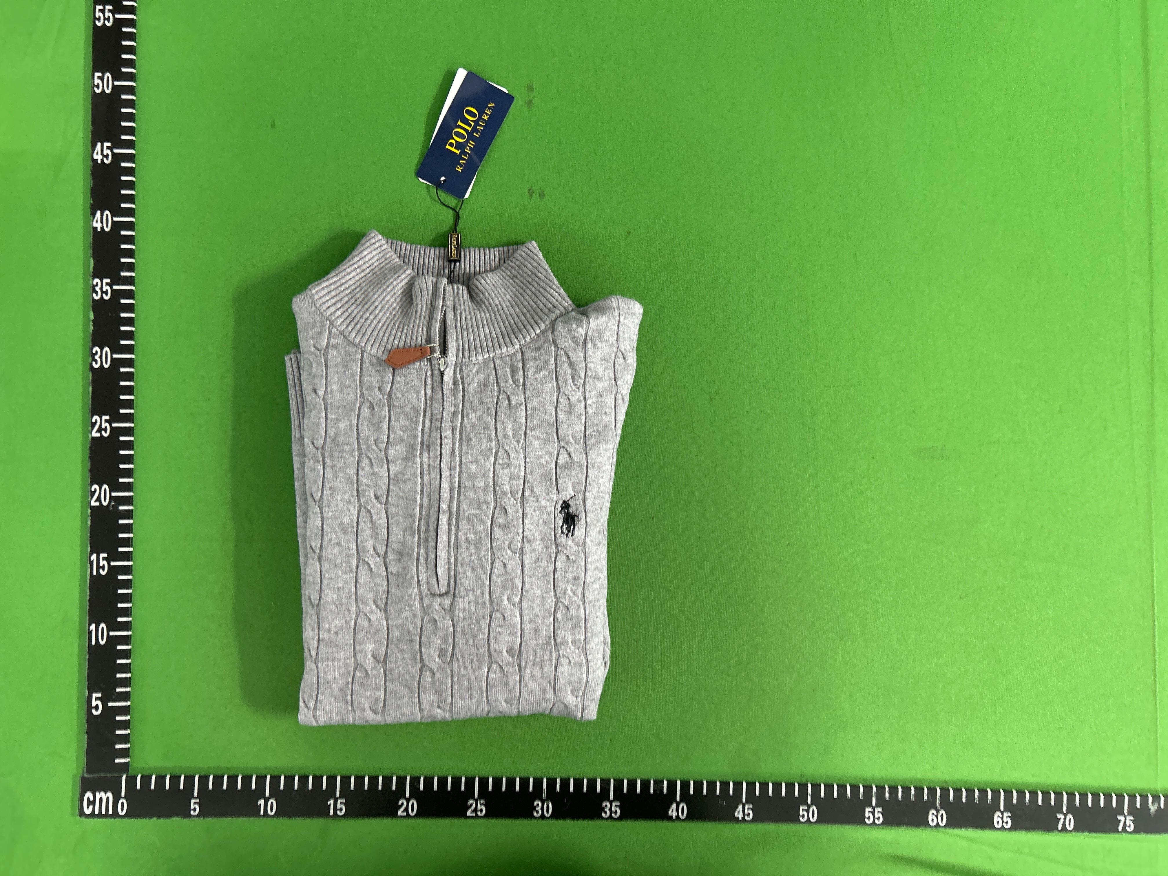 Foto QC 1 de Polo Ralph Lauren Cable Knit Crewneck Sweater Navy
