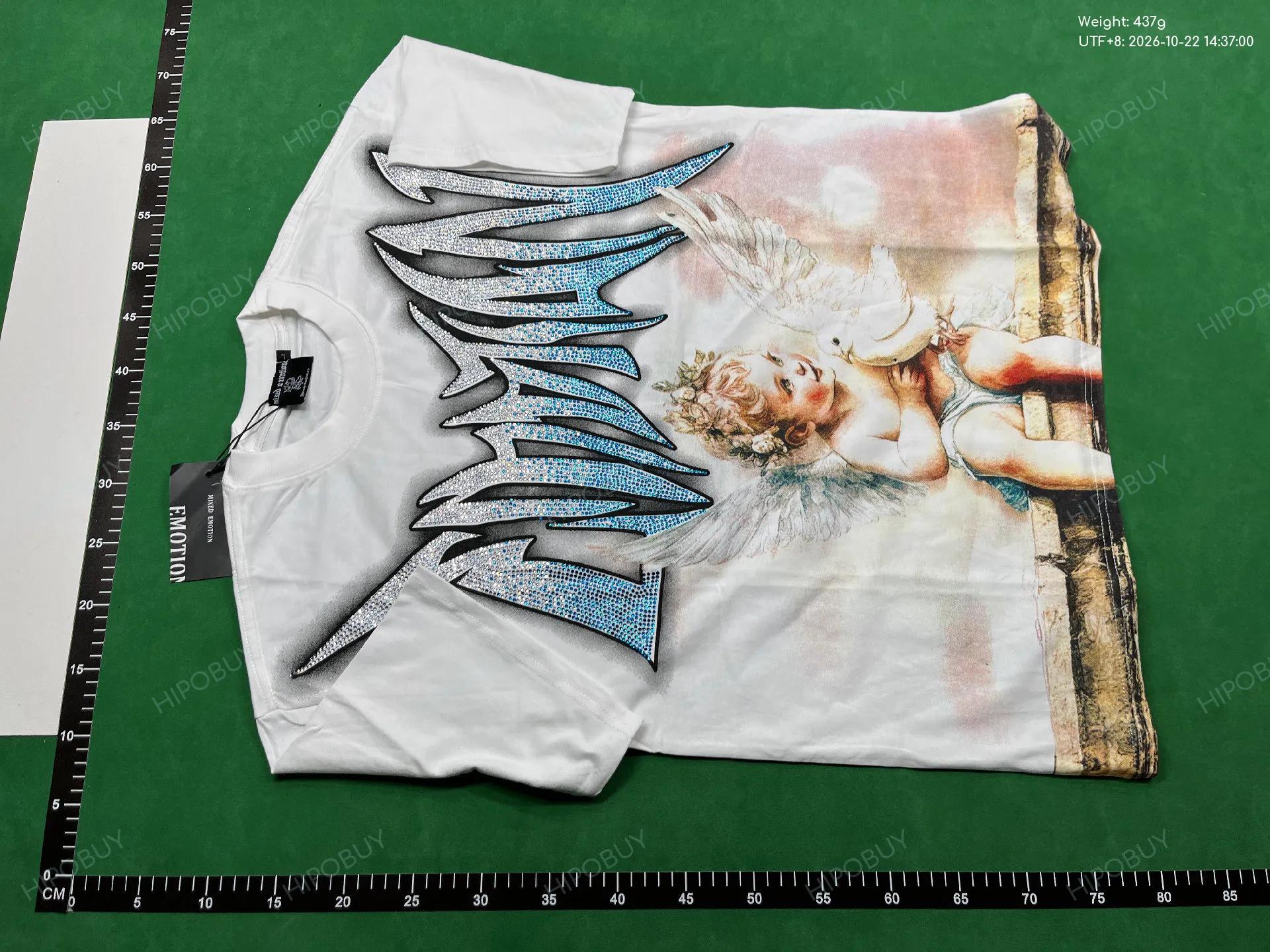 Foto QC 6 de Mixed Emotion Jacket Graphic Zip Up Hoodie Grey