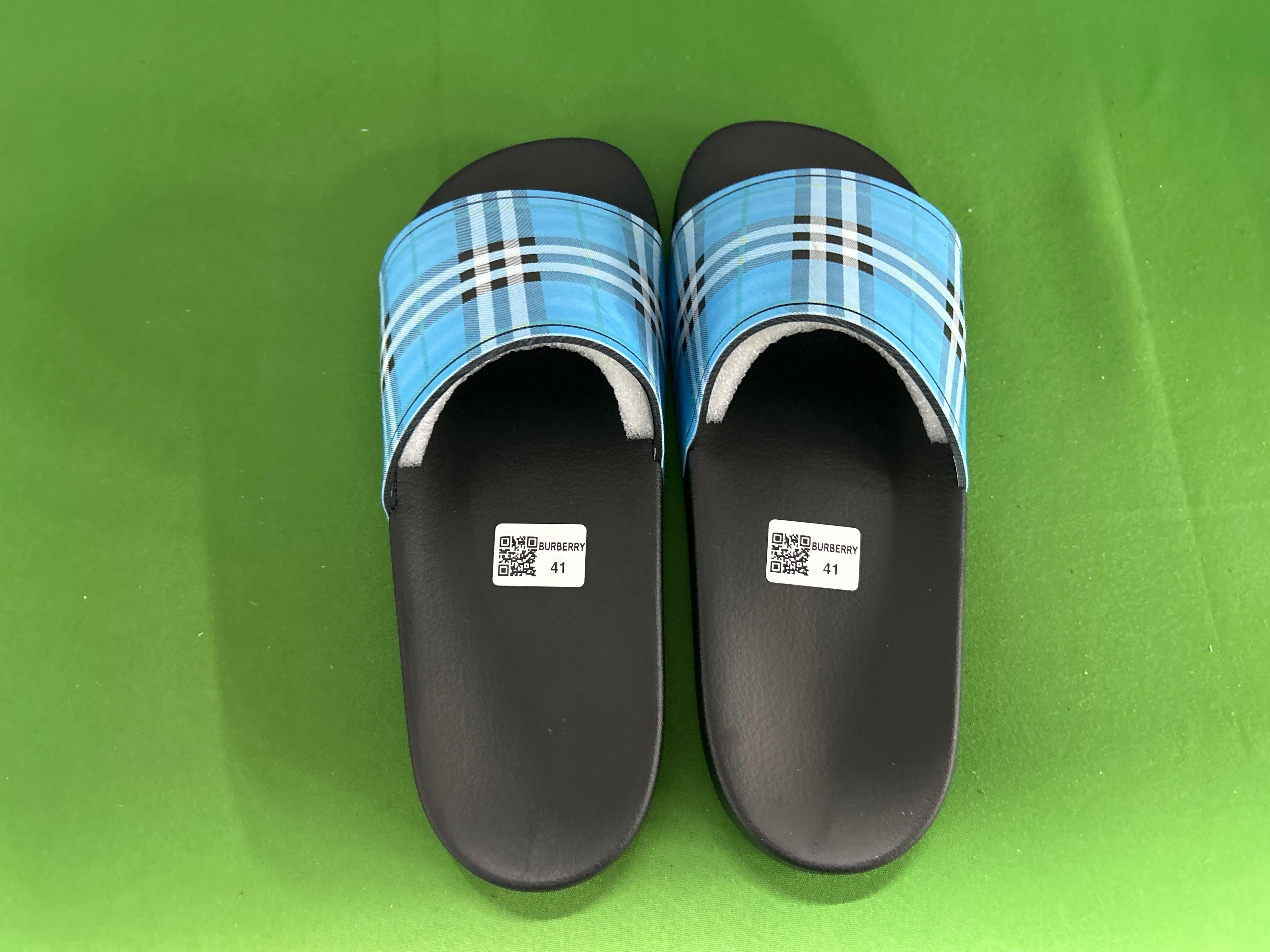 Foto QC 3 de Burberry Check Slide Rubber Archive Beige