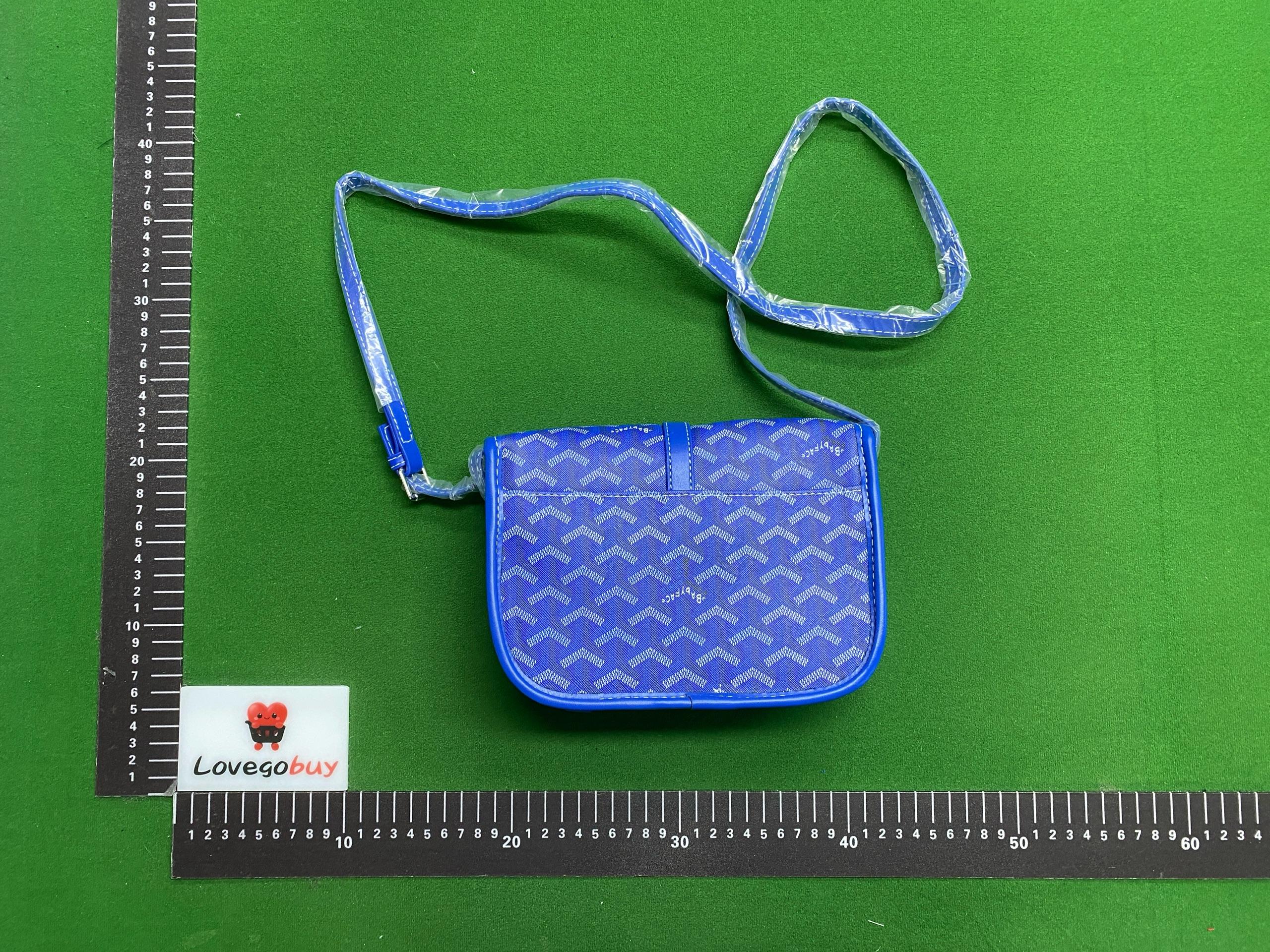 Foto QC 1 de Goyard Flap Crossbody Bag Brown Goyardine Canvas