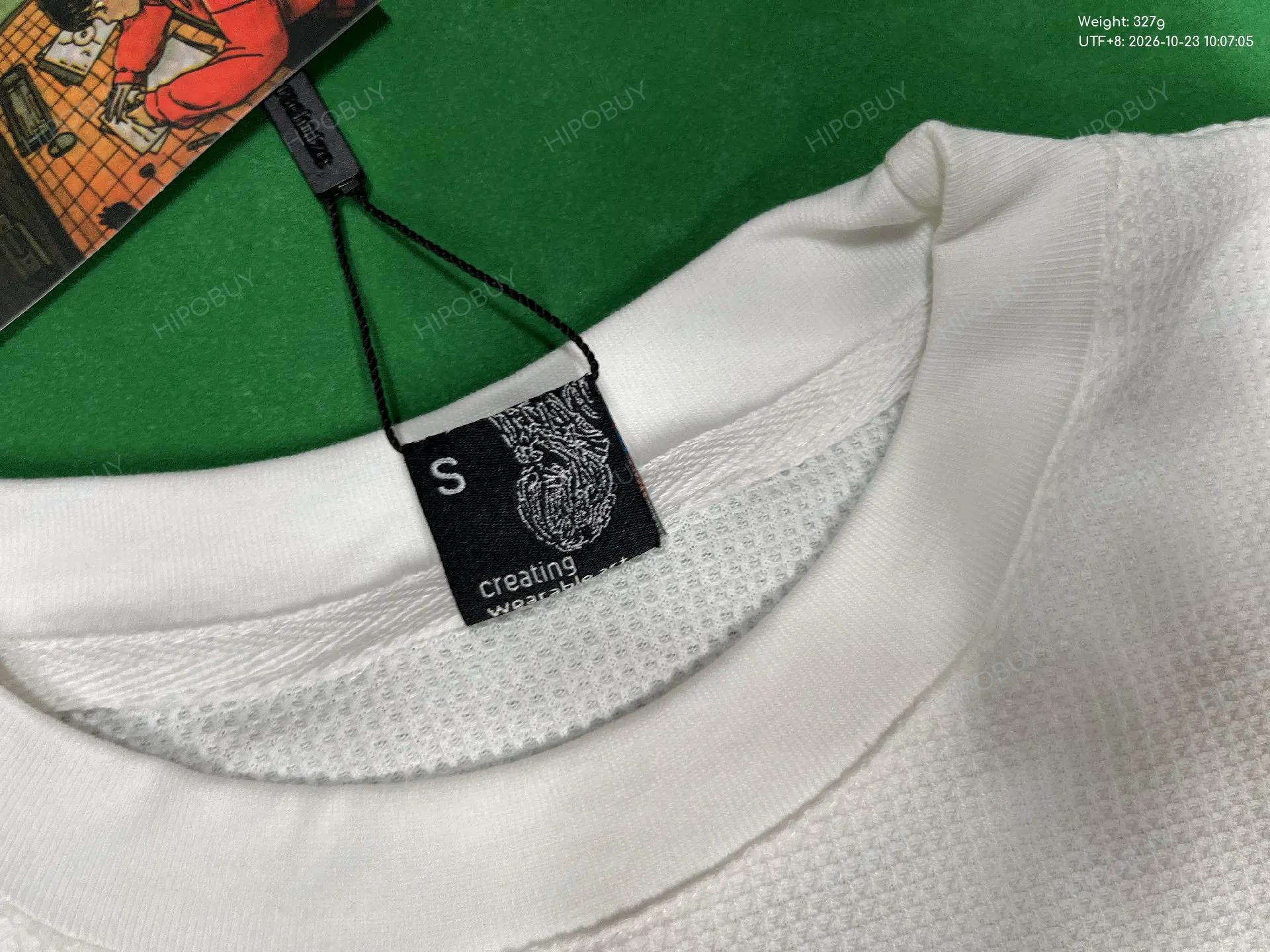 Foto QC 1 de derschutze Blossom Sweatpants Waffle Embroidered Off-White