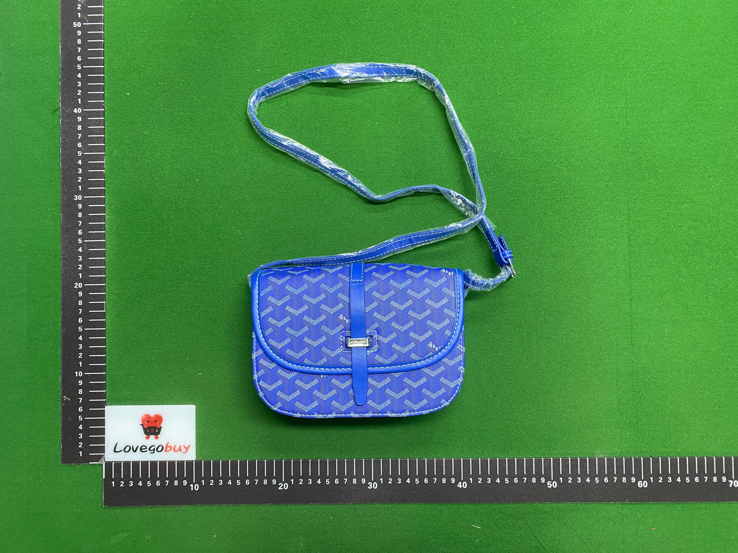 Foto QC 2 de Goyard Flap Crossbody Bag Brown Goyardine Canvas