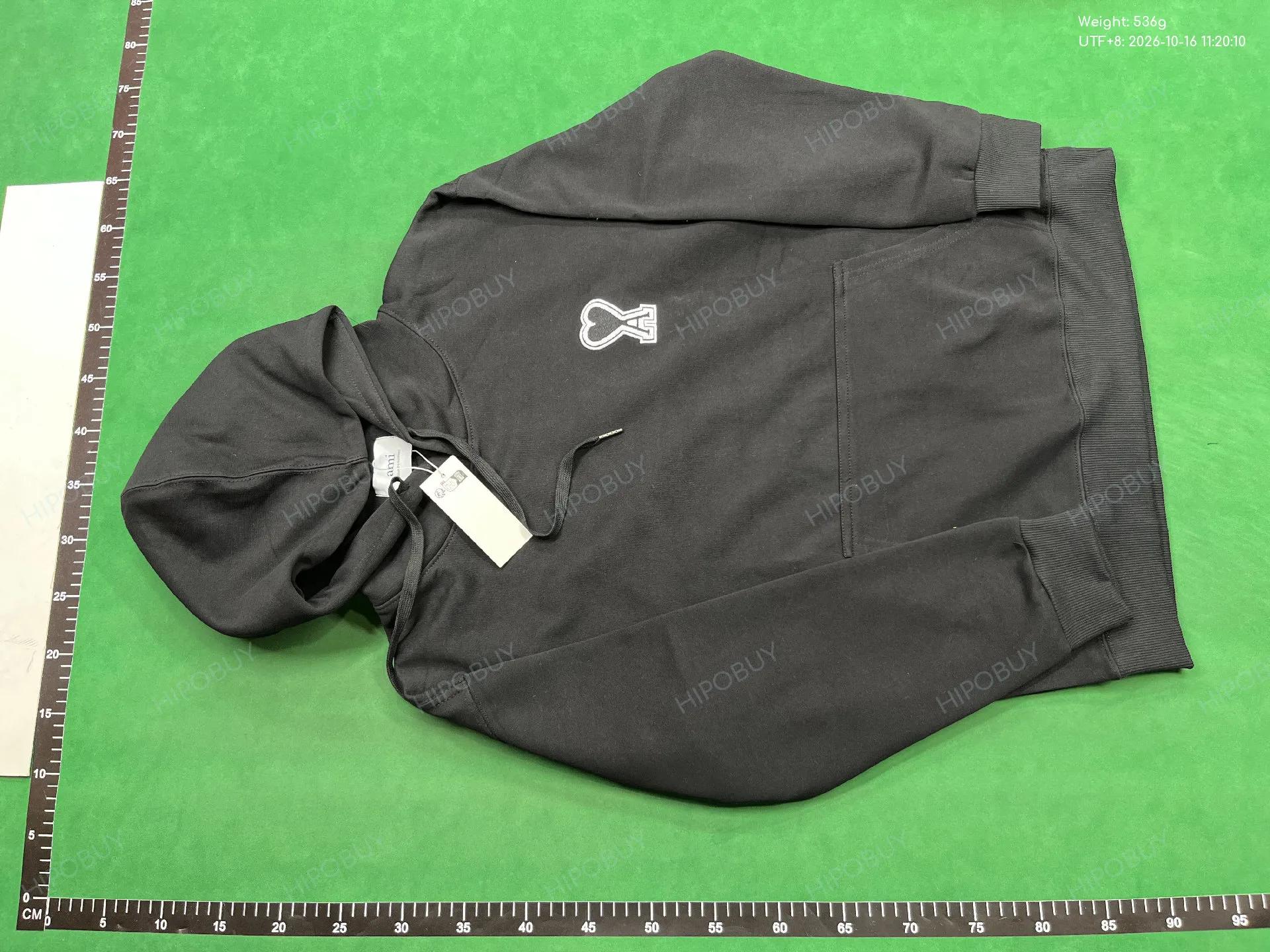Foto QC 6 de Ami Paris Zip Jacket Hoodie Black
