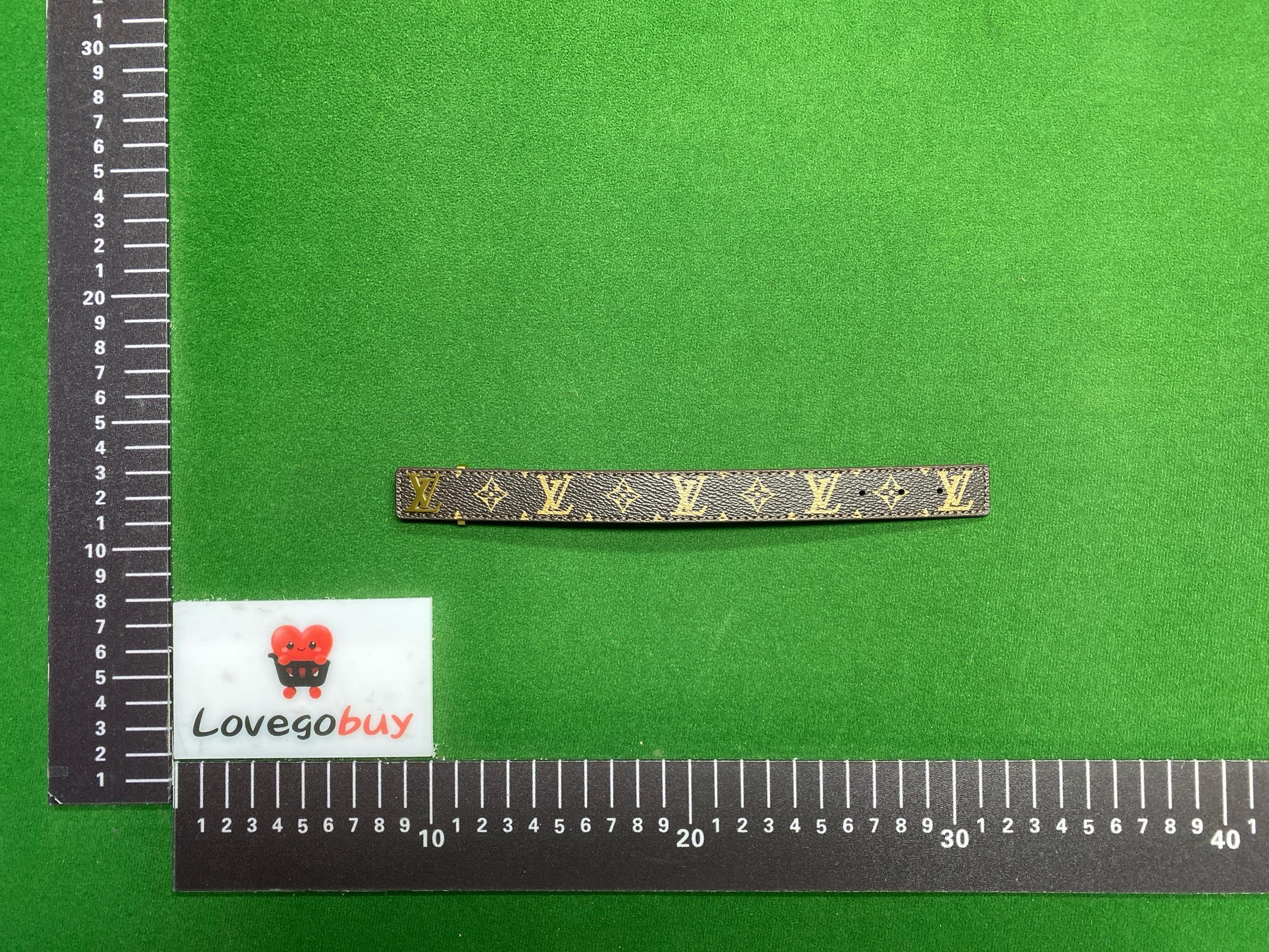 Foto QC 1 de Louis Vuitton Leather Bracelet Black