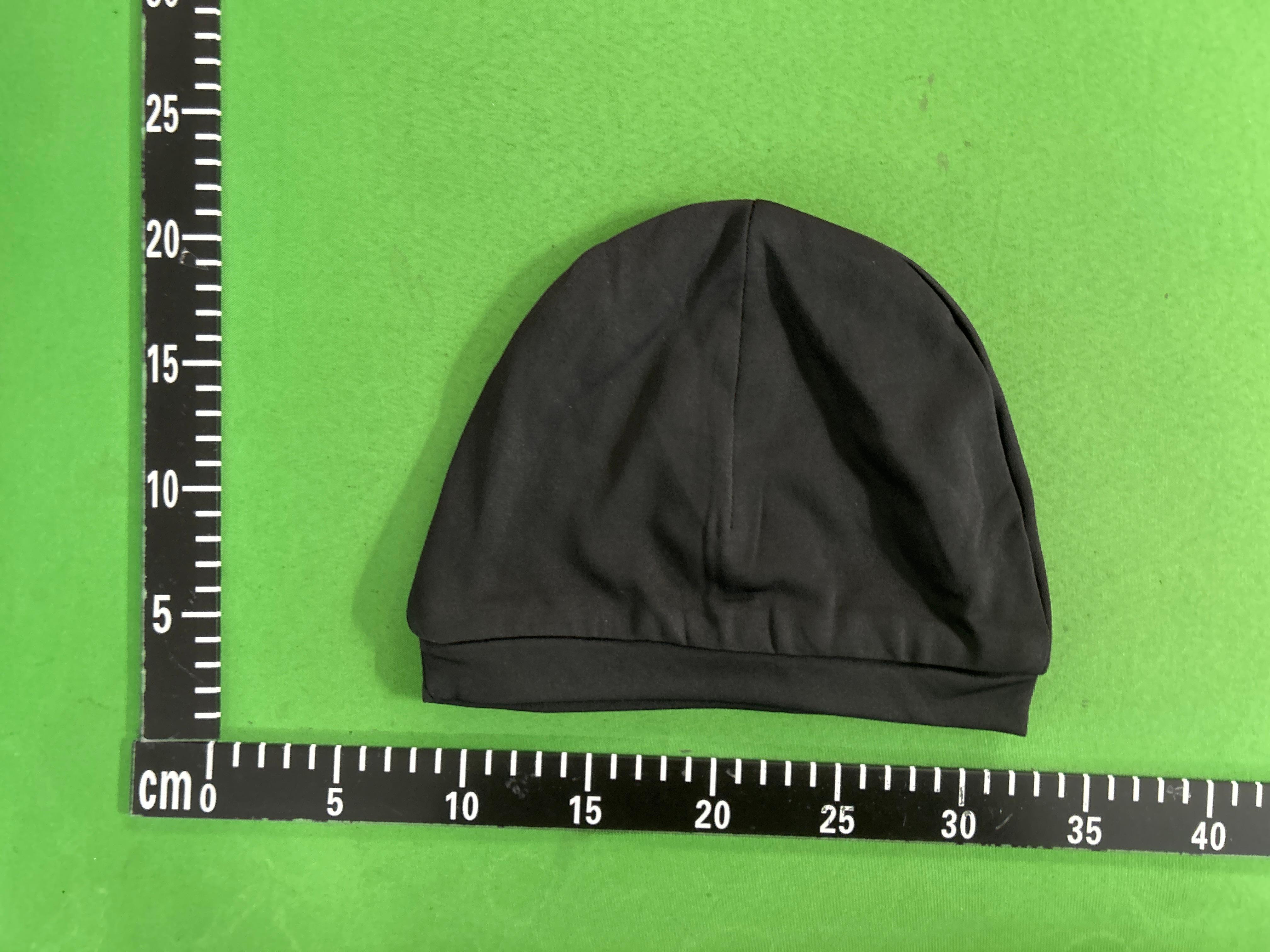 Foto QC 2 de NAFS Letter Embroidery Beanie Black
