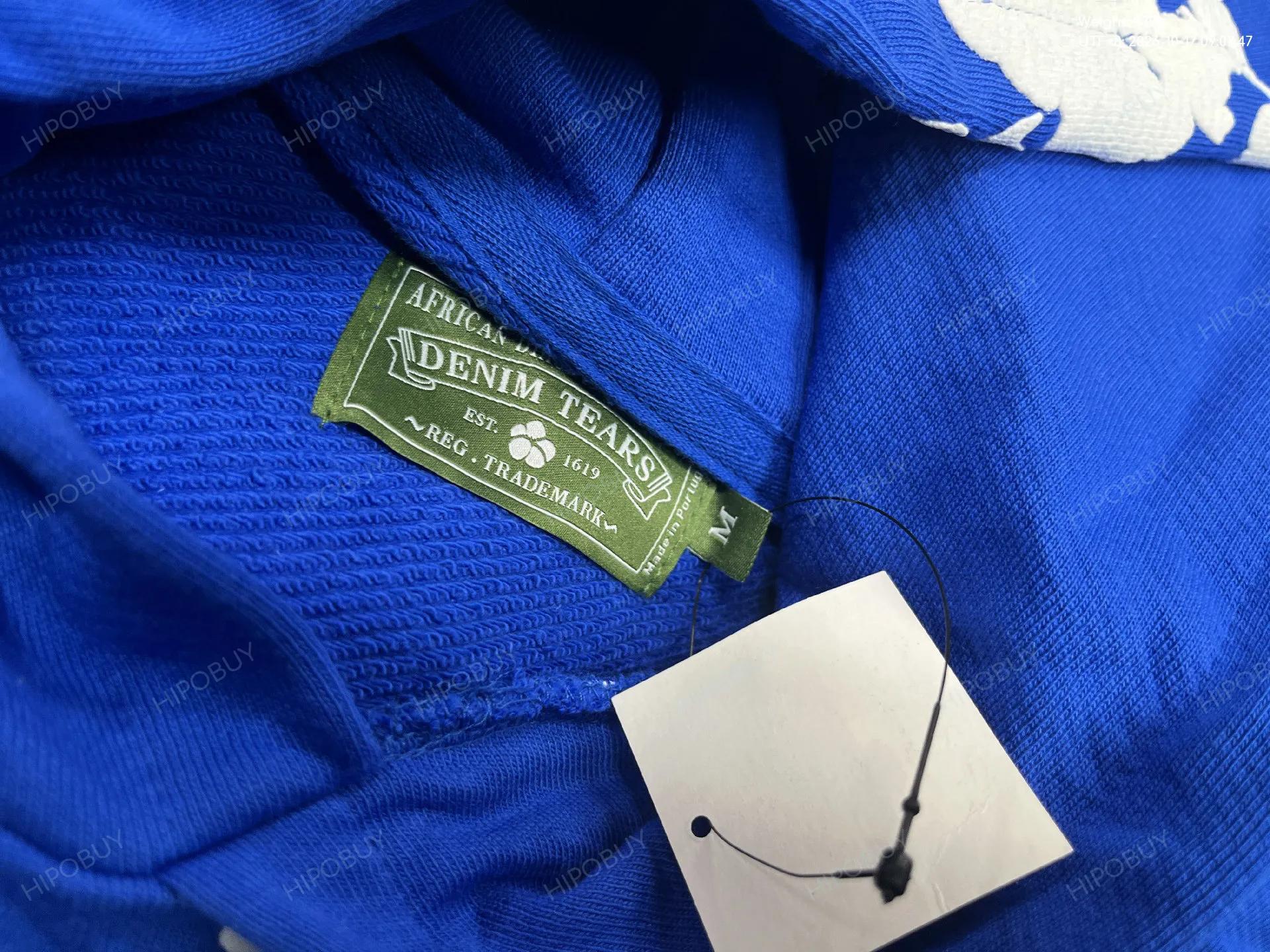 Foto QC 5 de Denim Tears Cotton Wreath Hoodie Black