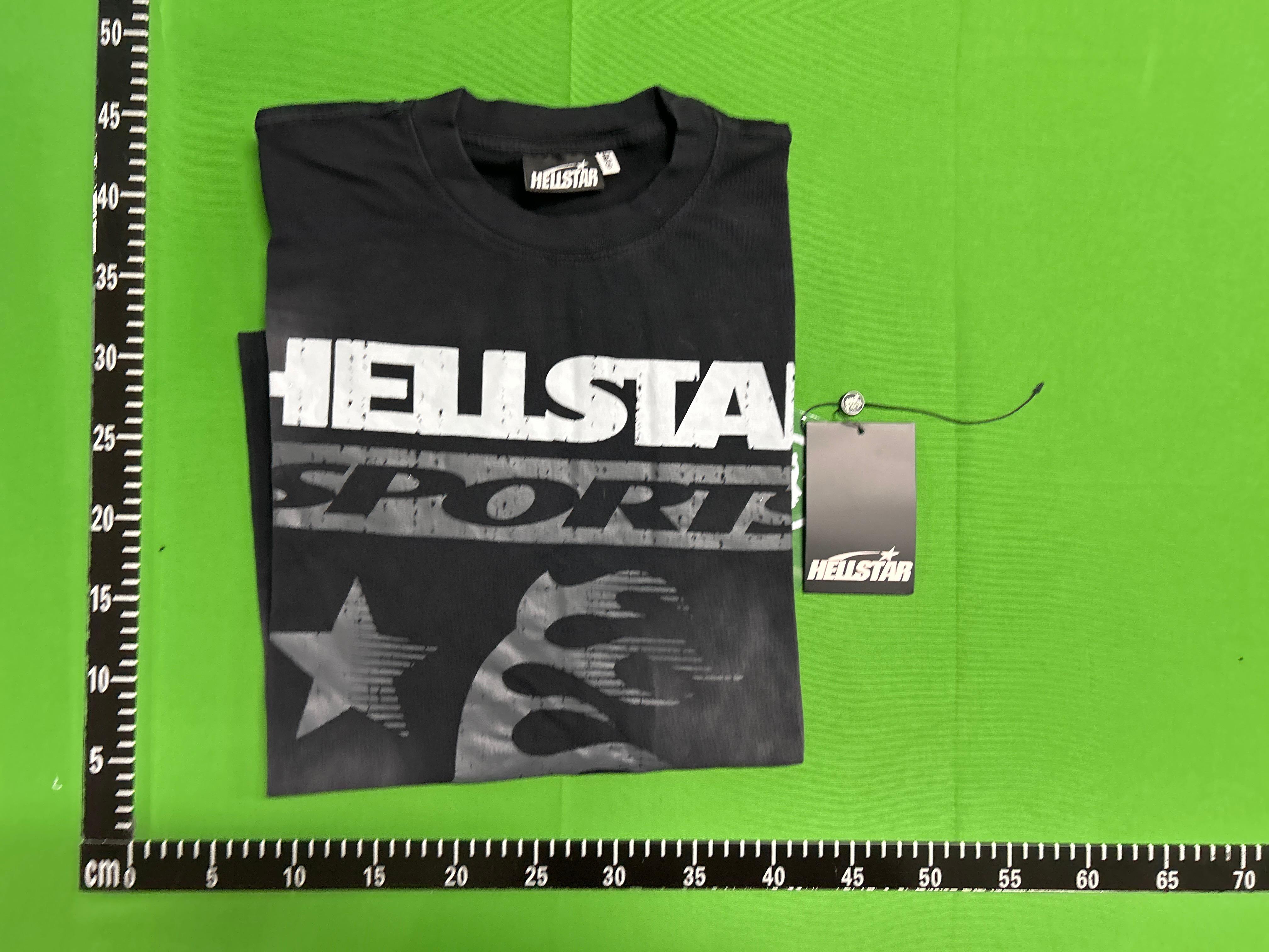 Foto QC 8 de Hellstar Capsule 10 Sweat Shorts Flame Grey Pink