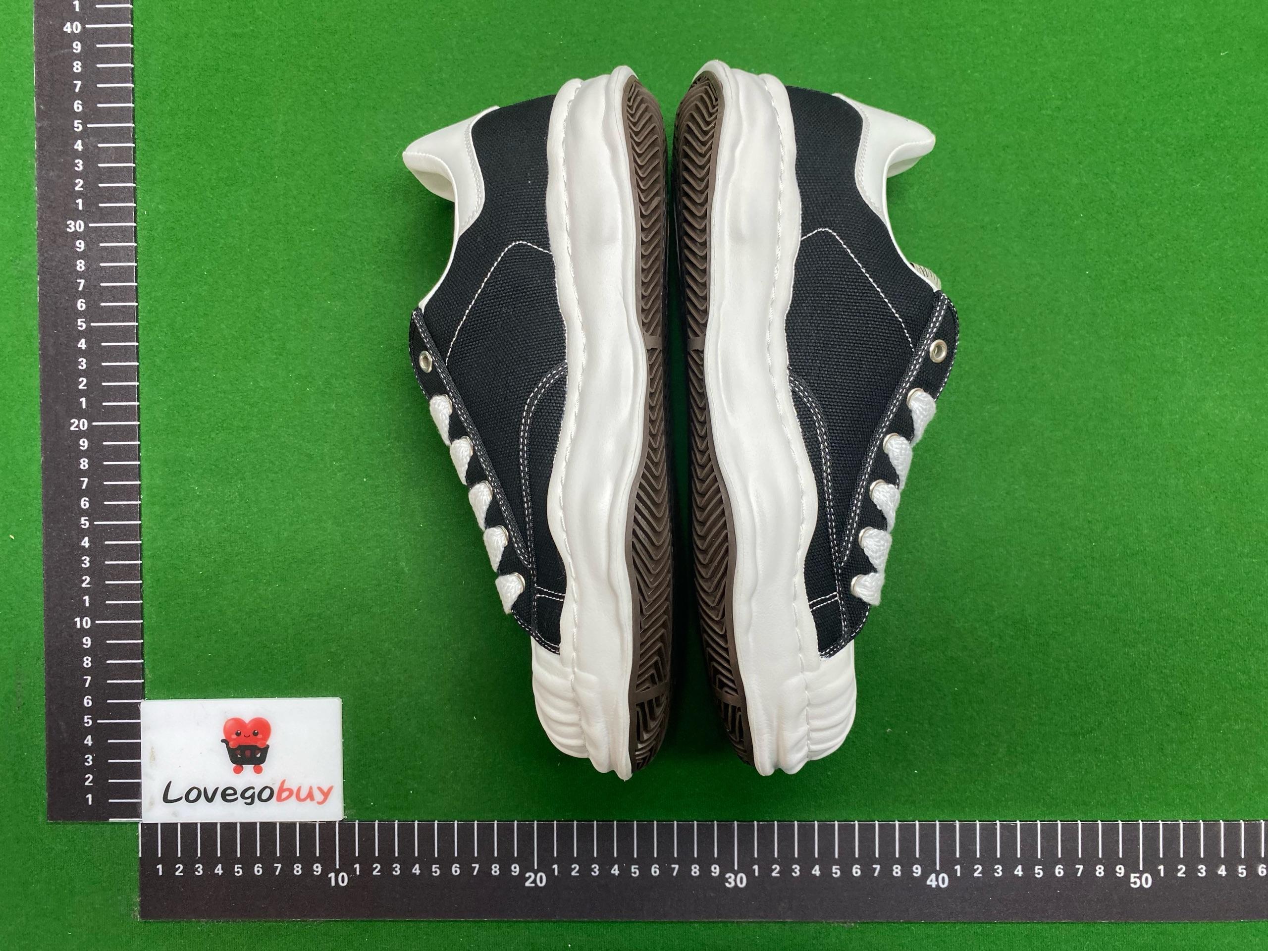 Foto QC 1 de Maison Mihara Yasuhiro Blakey Low Canvas White Black A08FW735