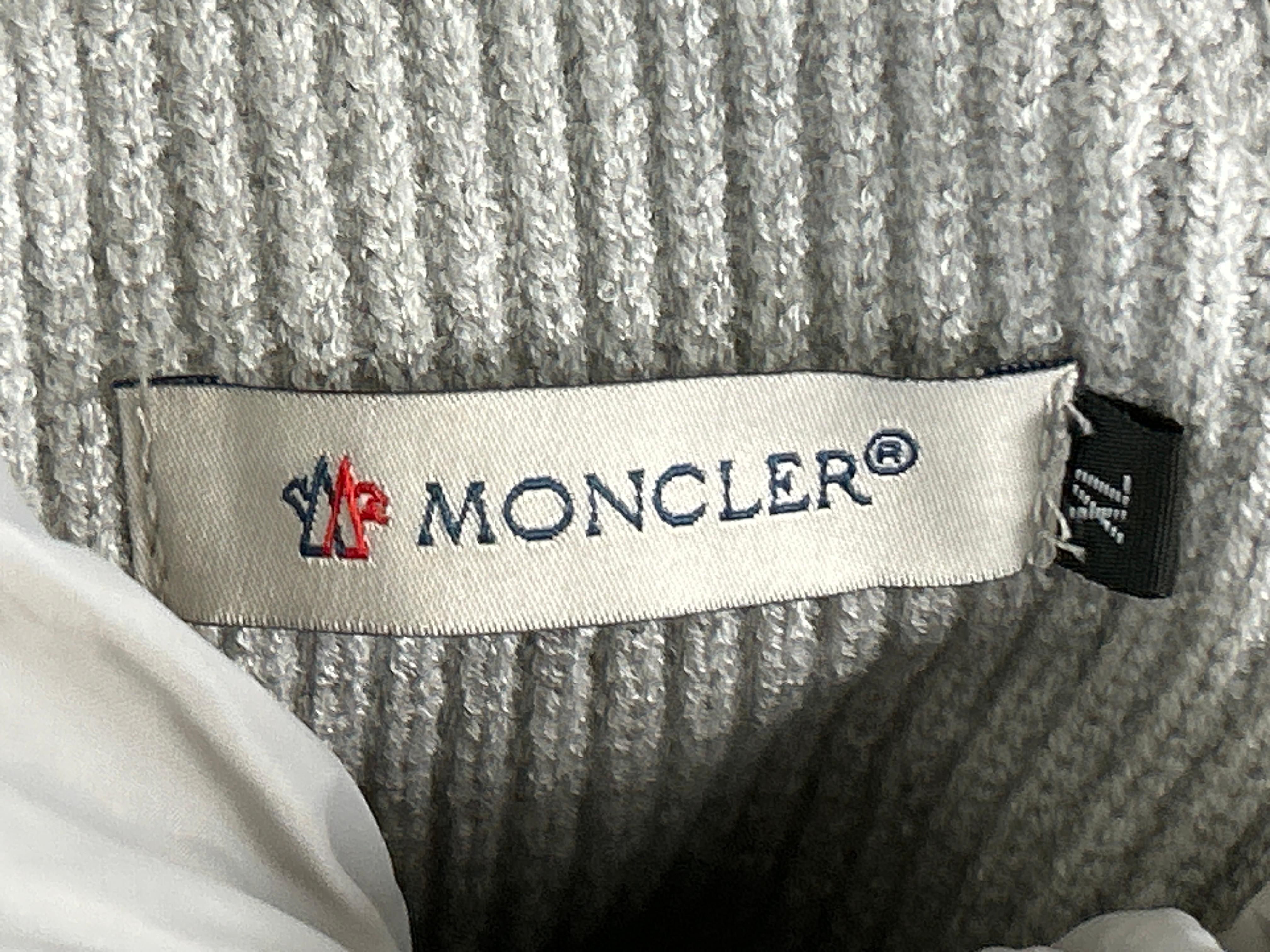 Foto QC 2 de Moncler Knit Sleeve Puffer Jacket Black