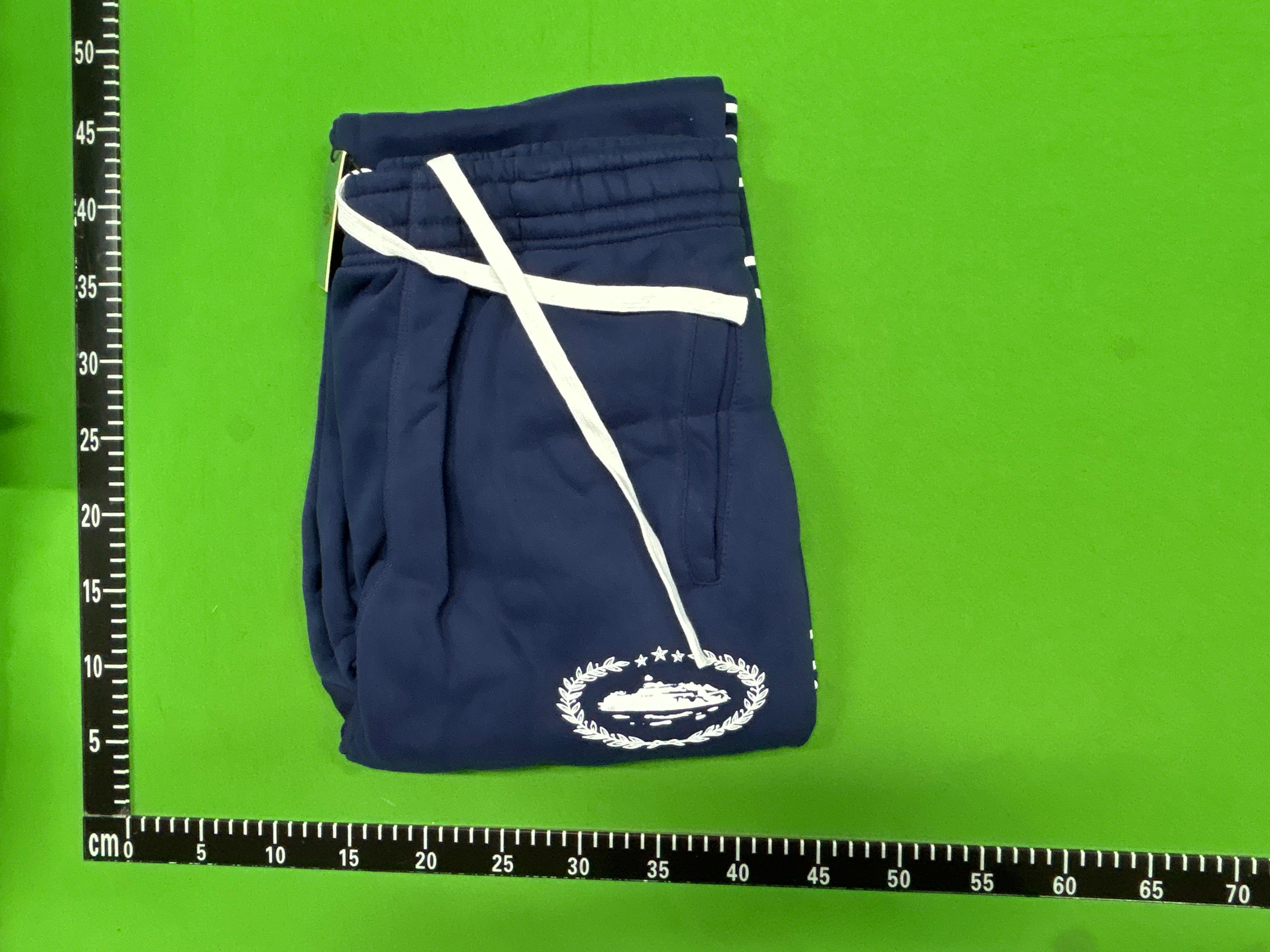 Foto QC 1 de Corteiz Zip Sweater Embroidered Script Logo Navy