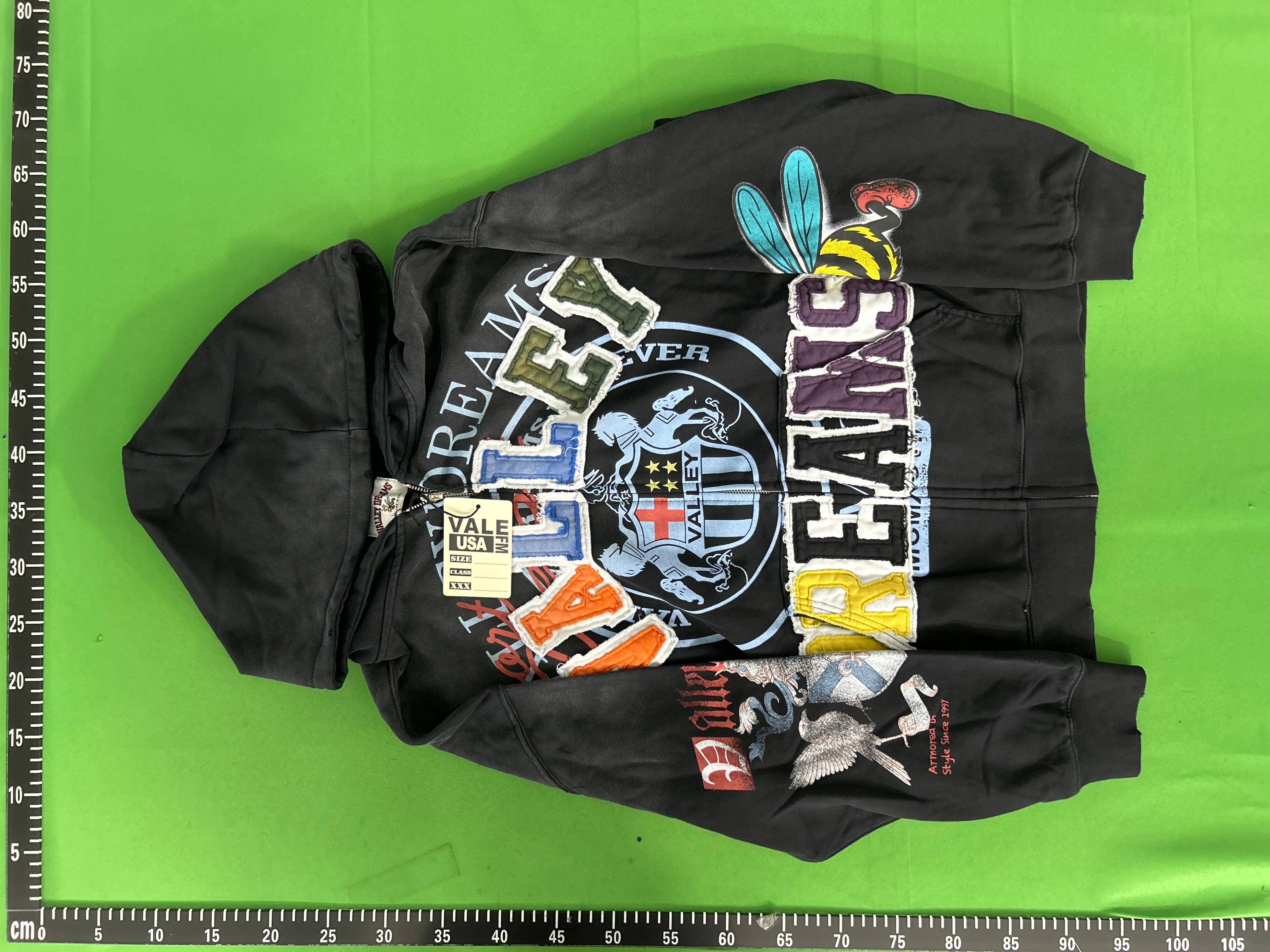 Foto QC 3 de Valley Dreams Jacket Zip-Up Graphic Black