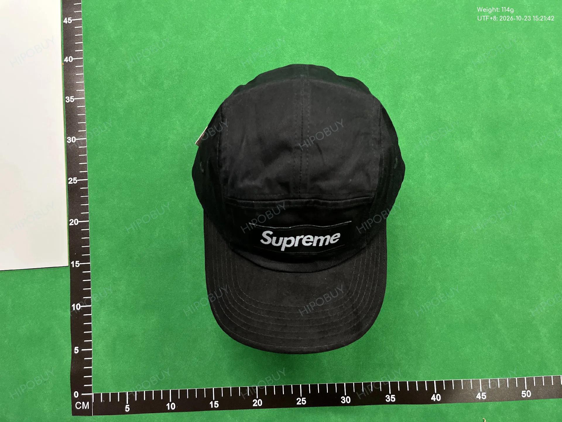 Foto QC 3 de Supreme Suede Visor Camp Cap Natural