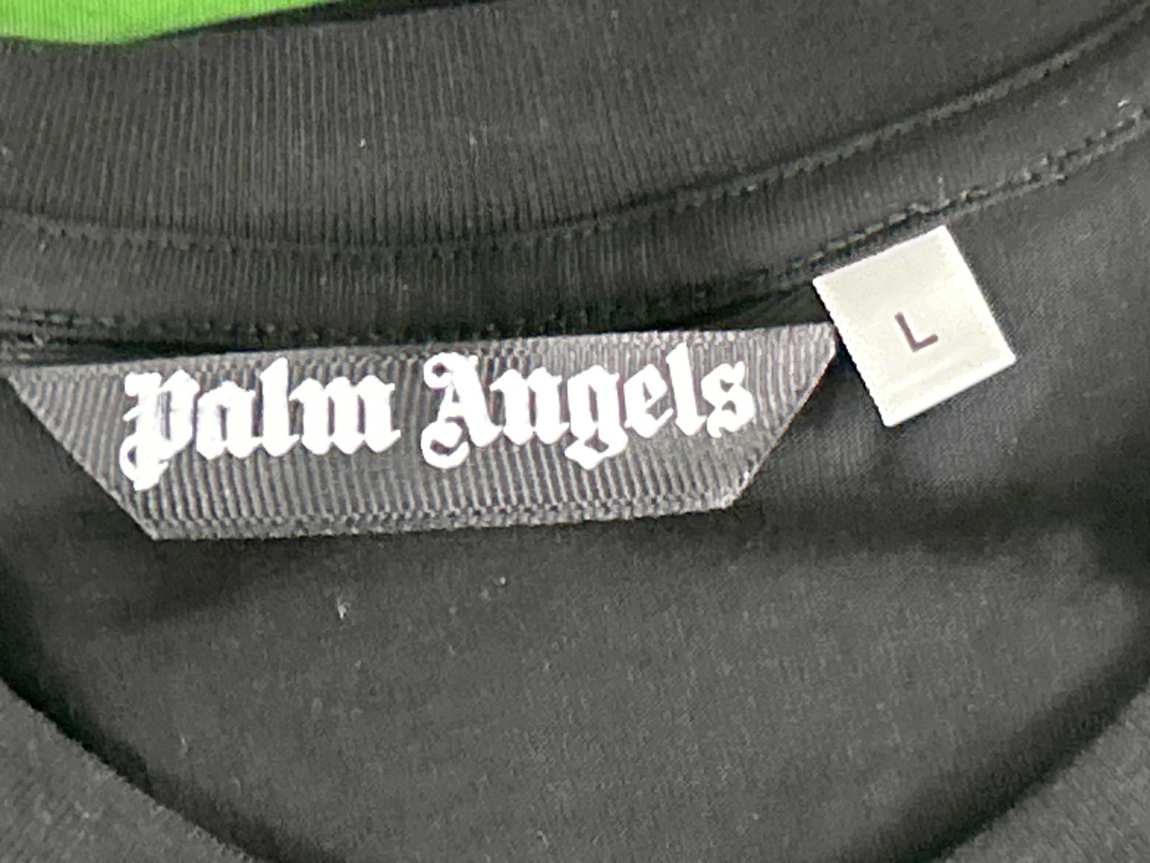 Foto QC 2 de Palm Angels Back Logo T-shirt White