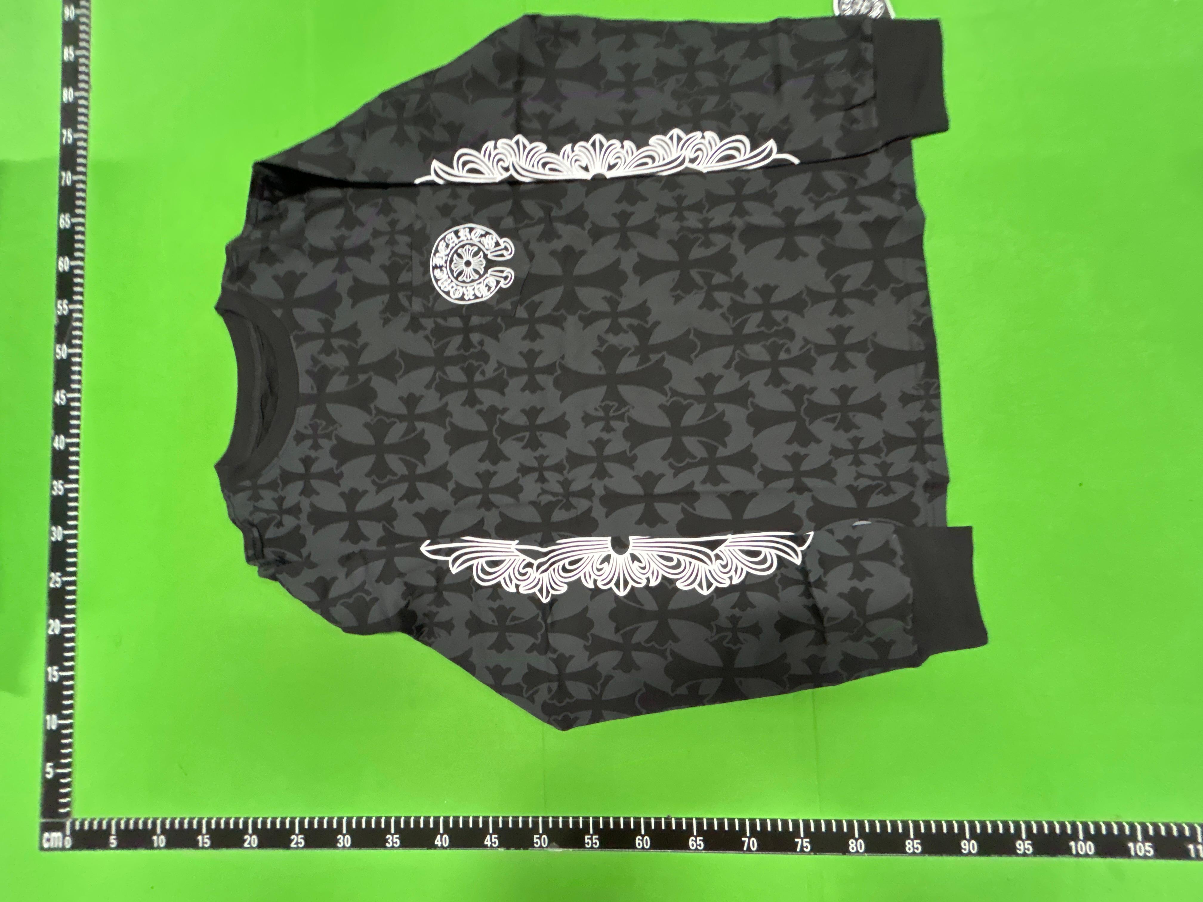 Foto QC 2 de Chrome Hearts Matty Boy Sex Records T-shirt Green