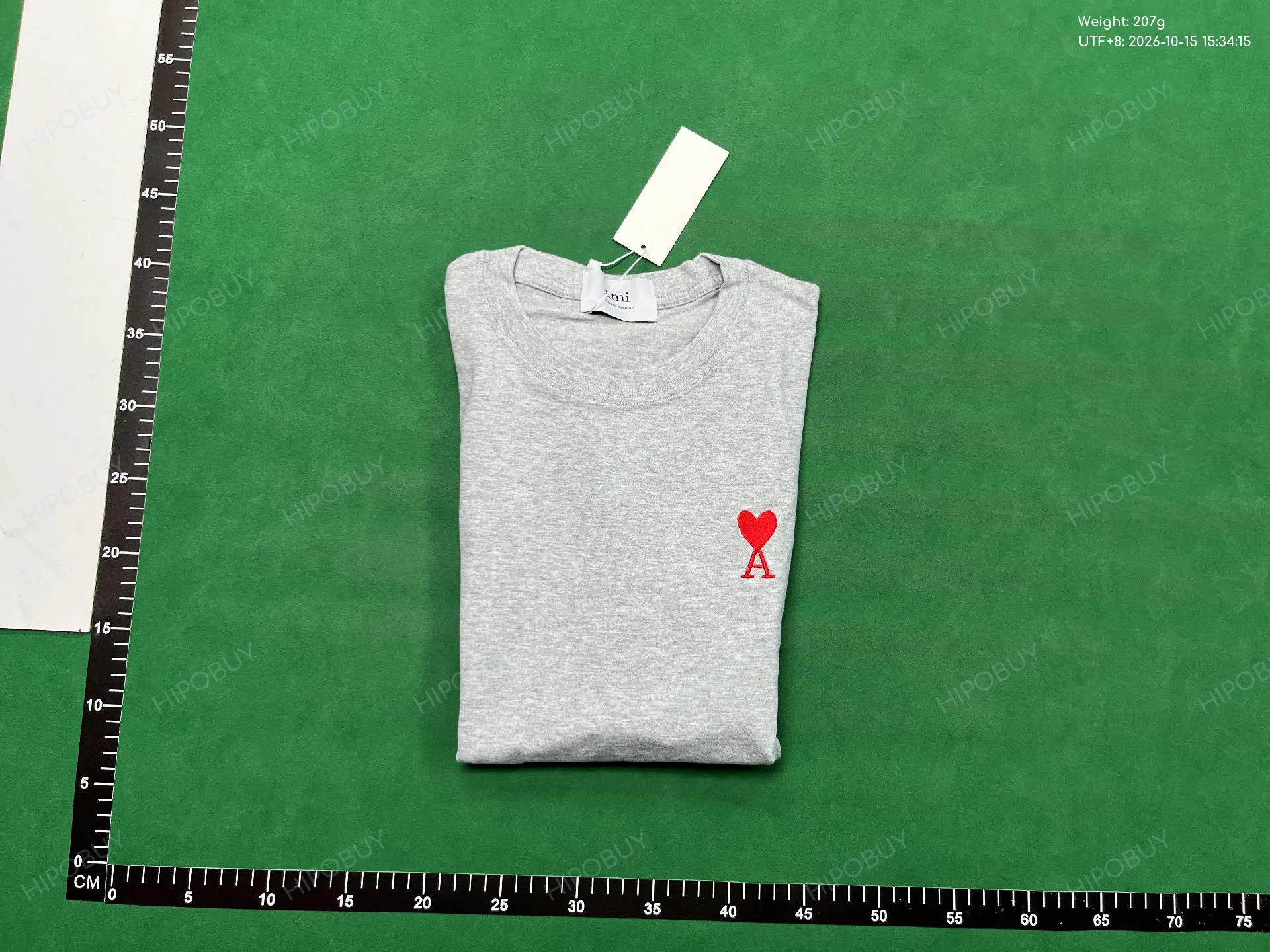 Foto QC 4 de AMI Paris Ami de Coeur Pocket T-shirt White