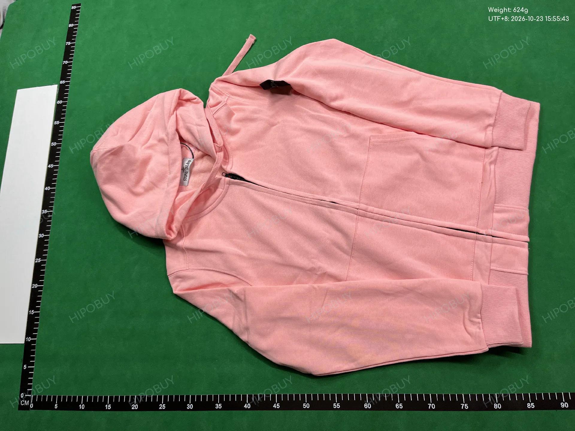 Foto QC 6 de Stone Island SS20 Zip Sweater Cotton Hooded Beige