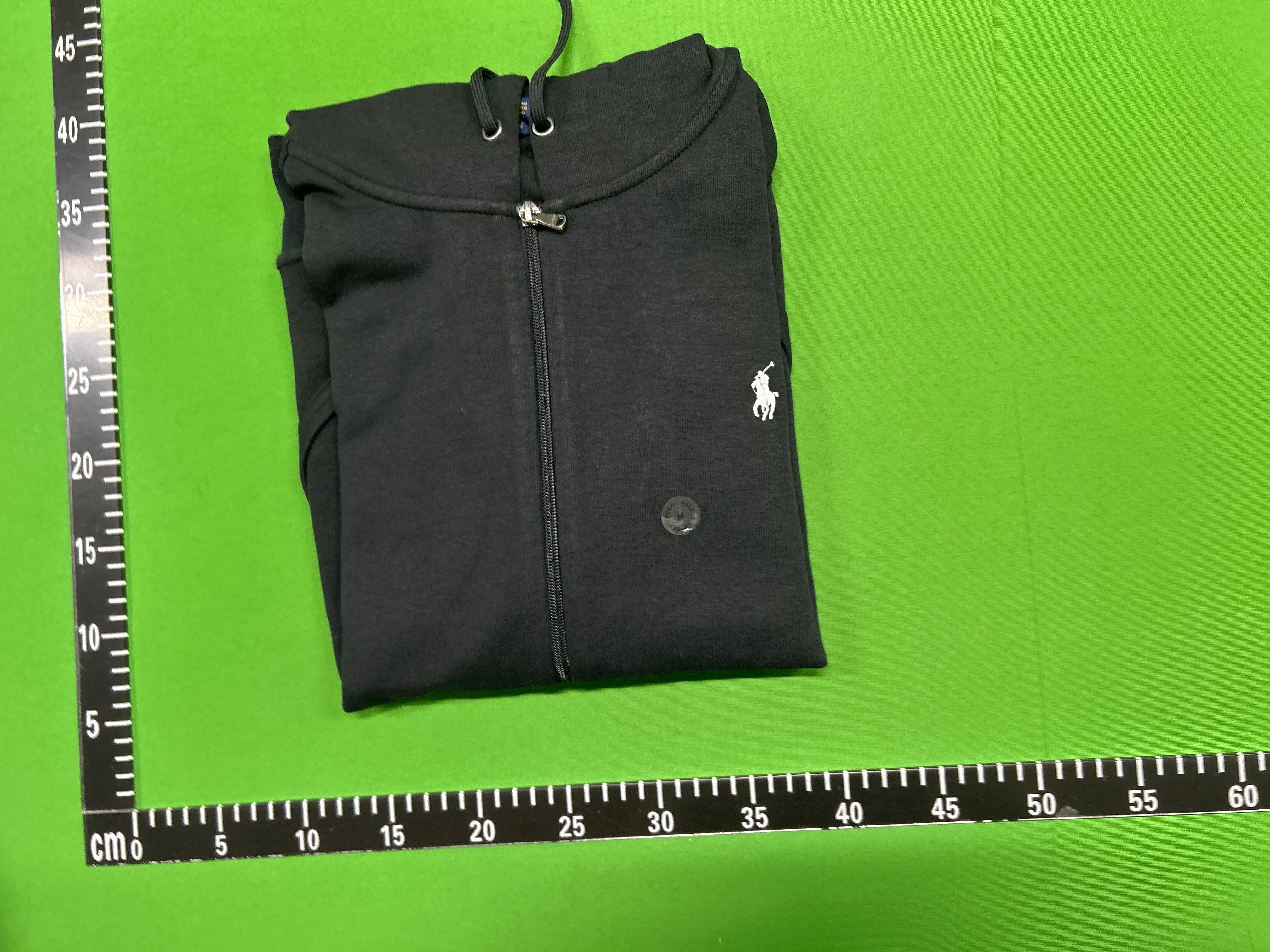 Foto QC 8 de Polo Ralph Lauren Double-Knit Full-Zip Jacket Hoodie Grey