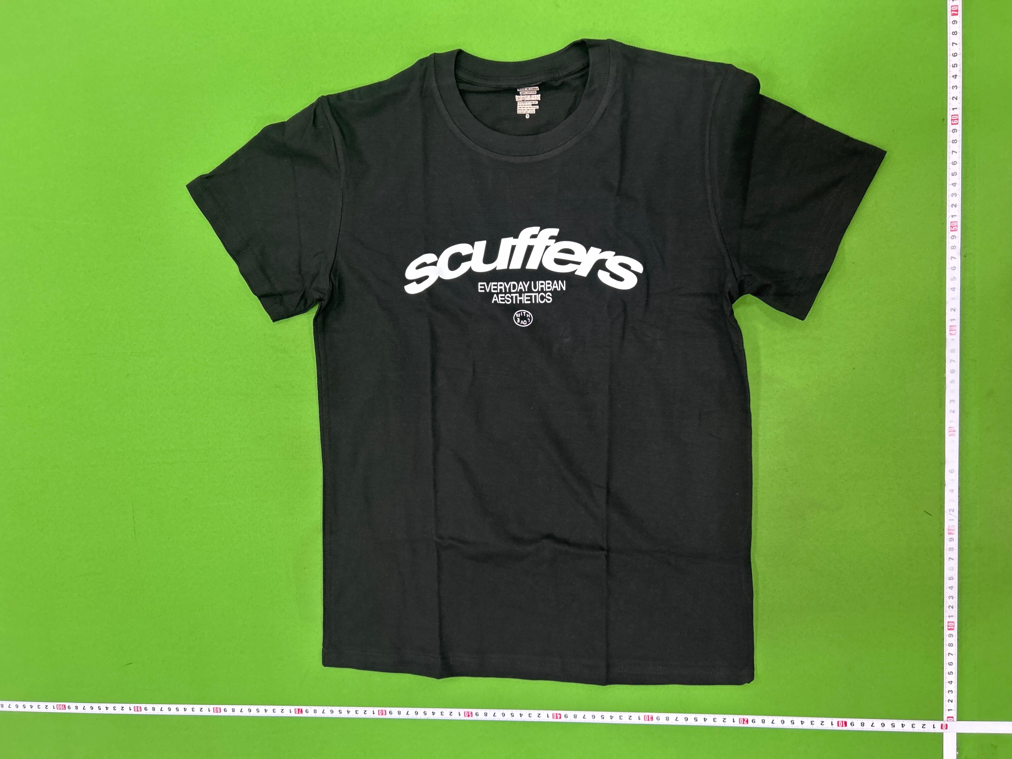 Foto QC 3 de Scuffers With Love Logo T-shirt Black