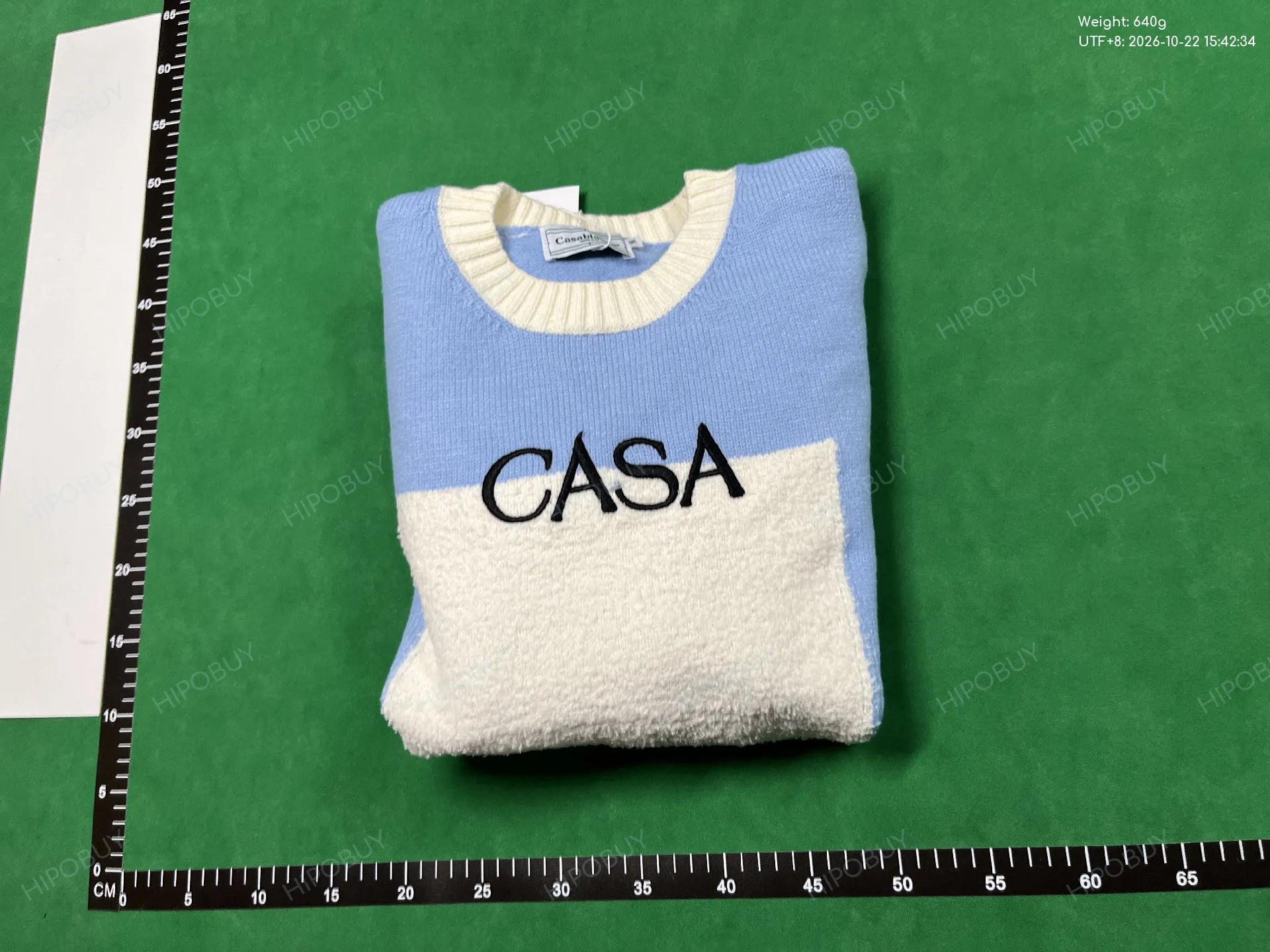 Foto QC 4 de Casablanca Casa Sport Sweater Fluffy Knit Polo Multicolor