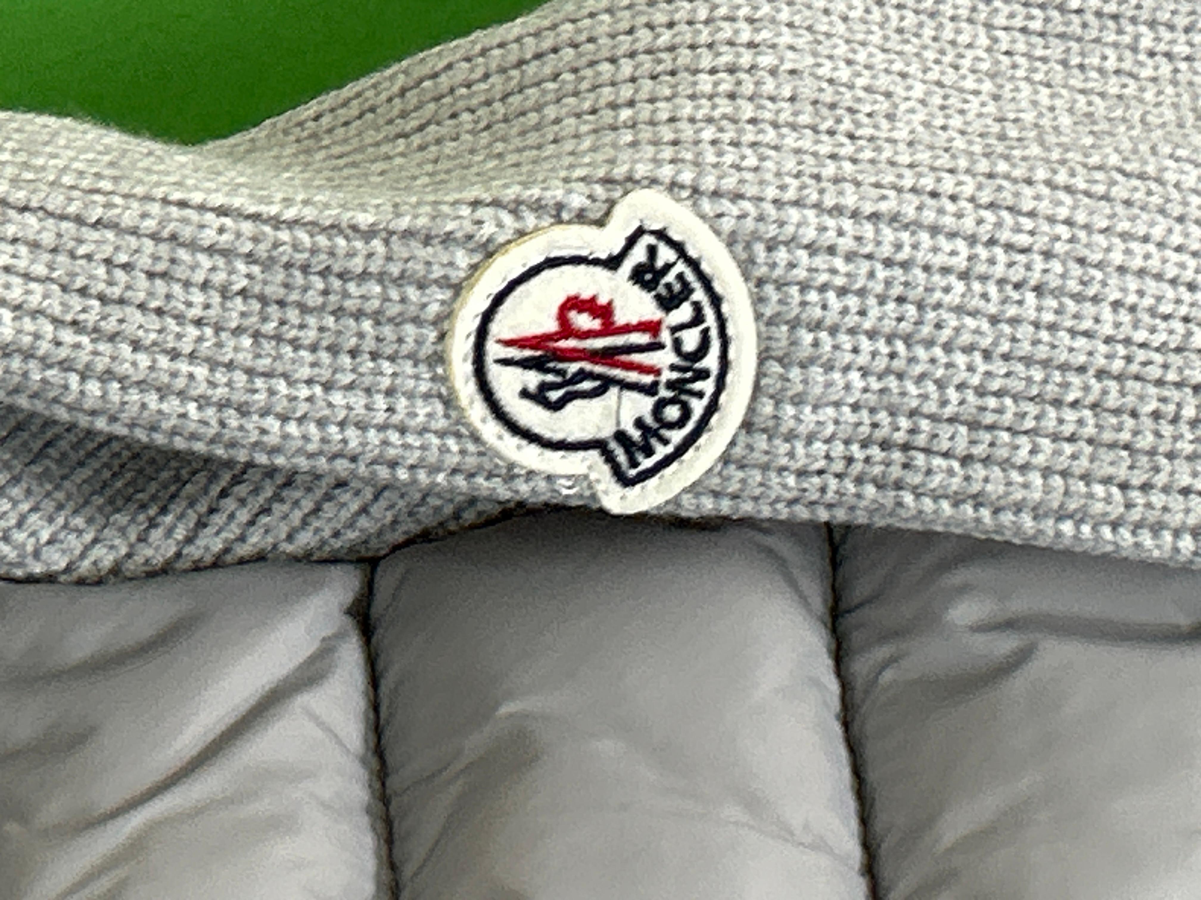 Foto QC 4 de Moncler Knit Sleeve Puffer Jacket Black