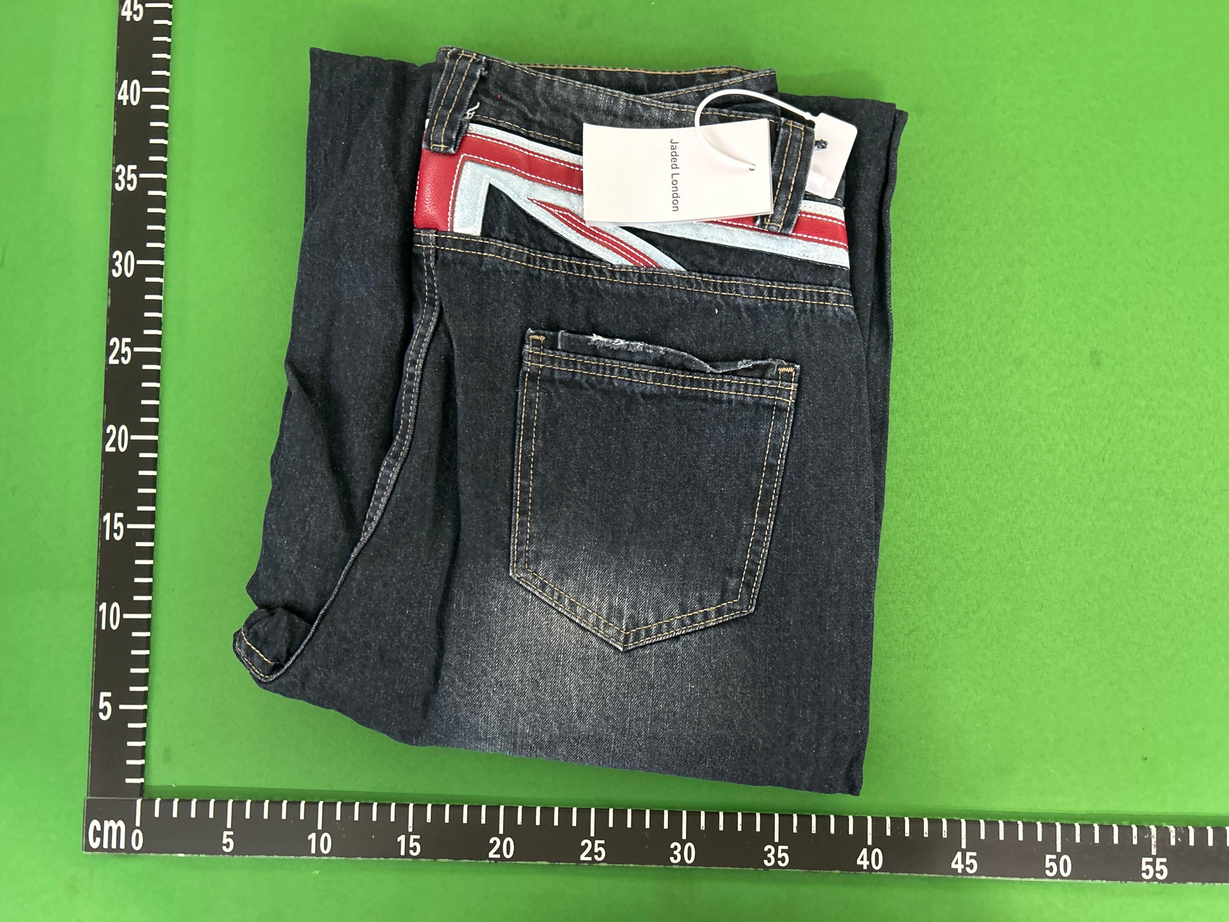 Foto QC 5 de Jaded London Colossus Jeans Union Jack Indigo