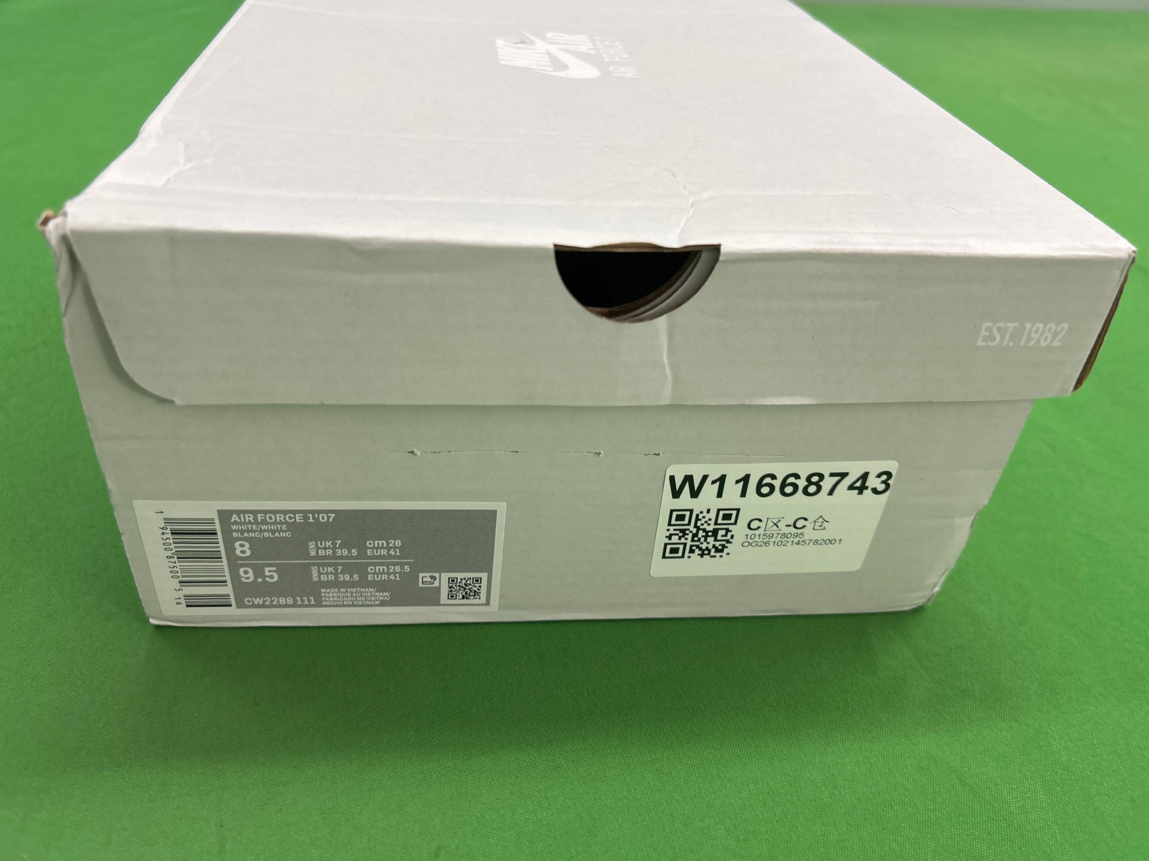 Foto QC 1 de Nike Air Force 1 Mid '07 Triple White CW2289-111