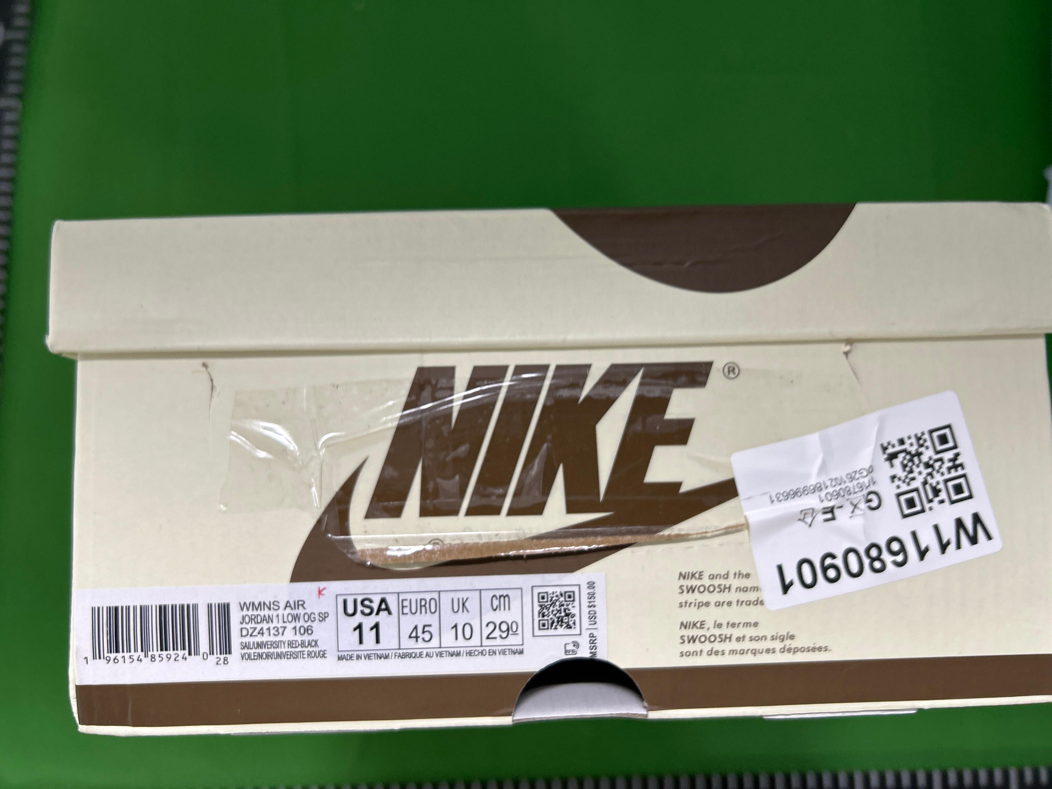 Foto QC 1 de Jordan 1 Retro Low OG SP Travis Scott Black Phantom DM7866-001