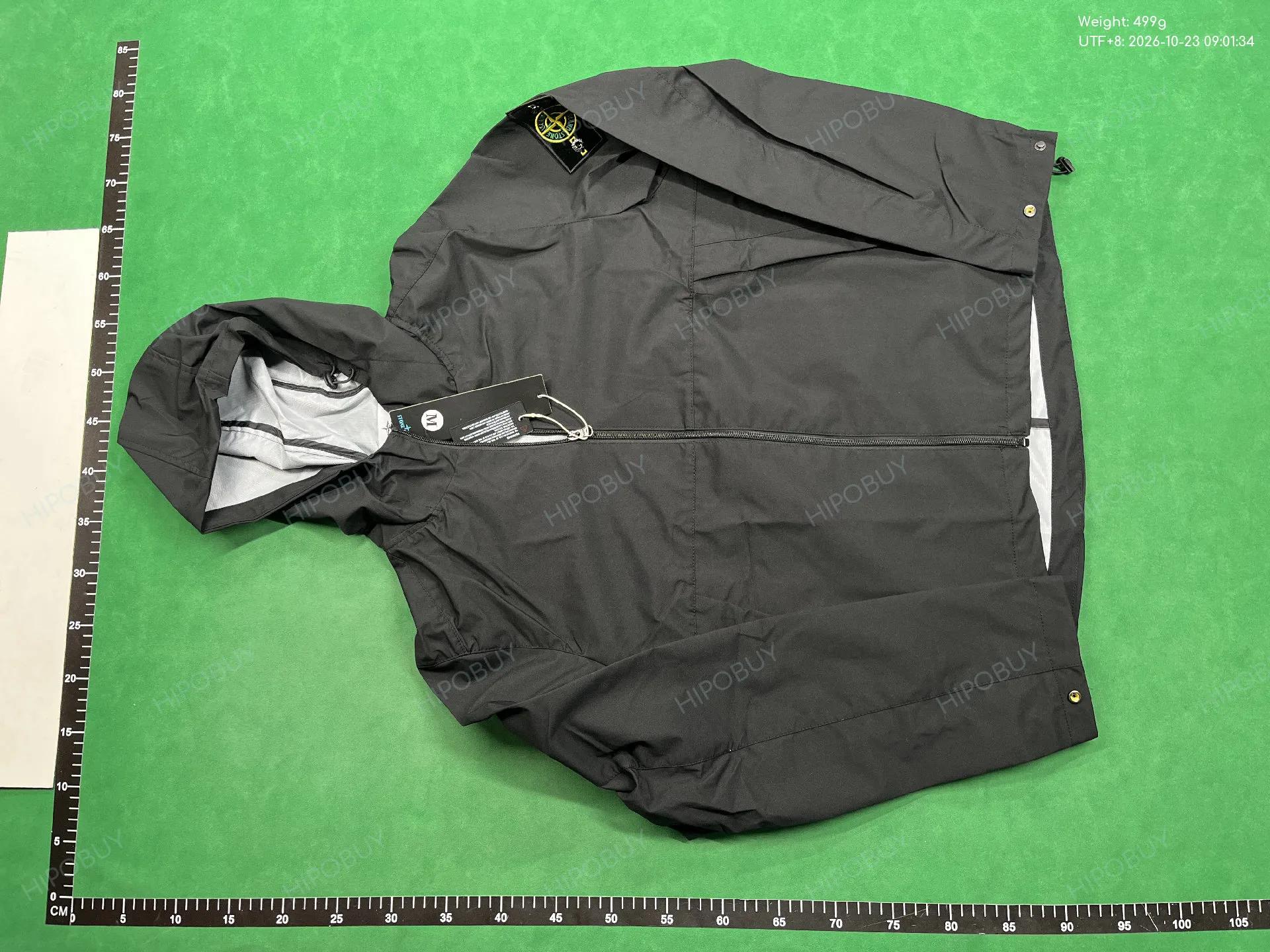 Foto QC 5 de Stone Island Membrana 3L TC Hooded Jacket Black