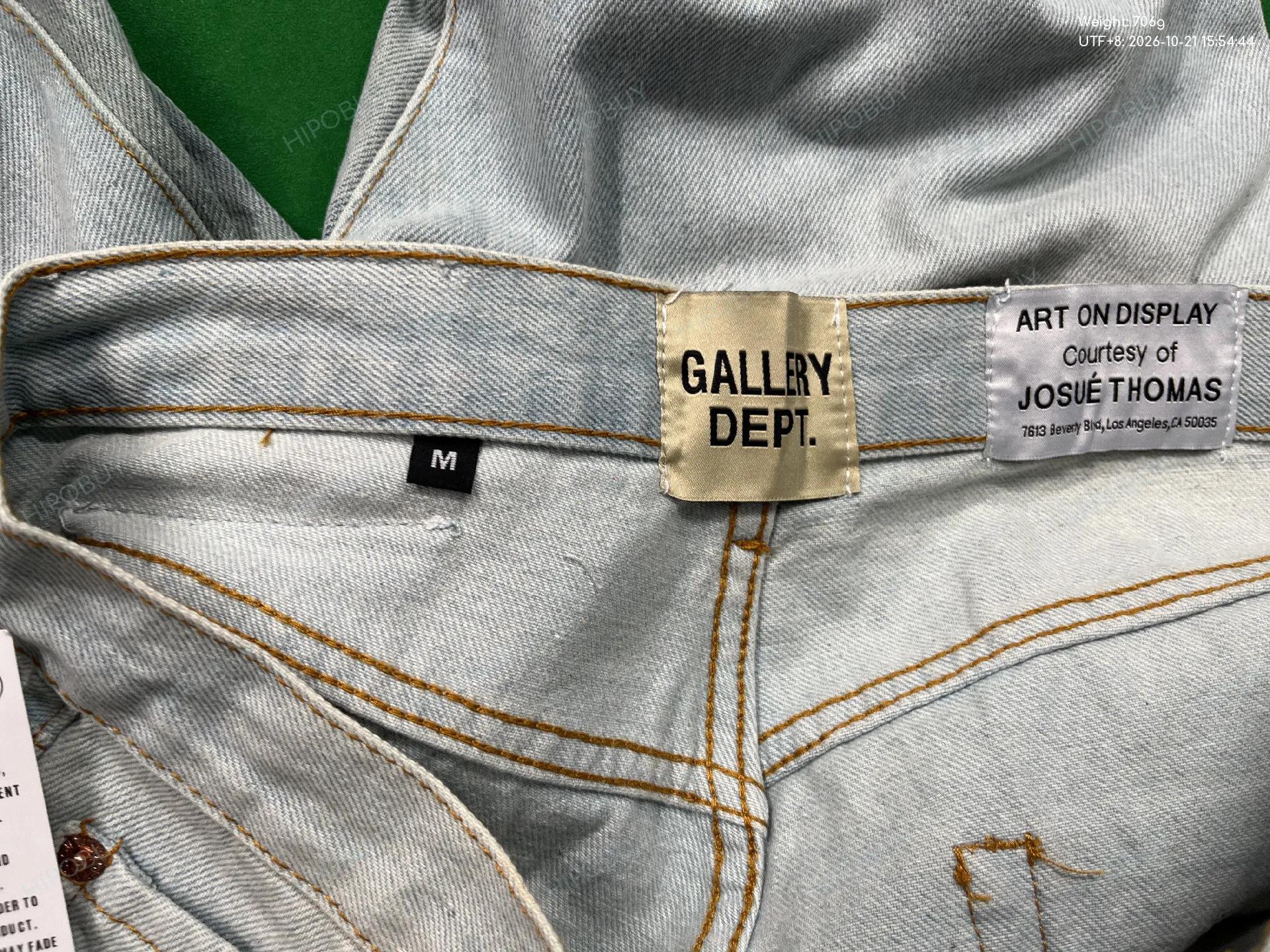 Foto QC 1 de Gallery Dept. Jeans Panelled Flare Grey