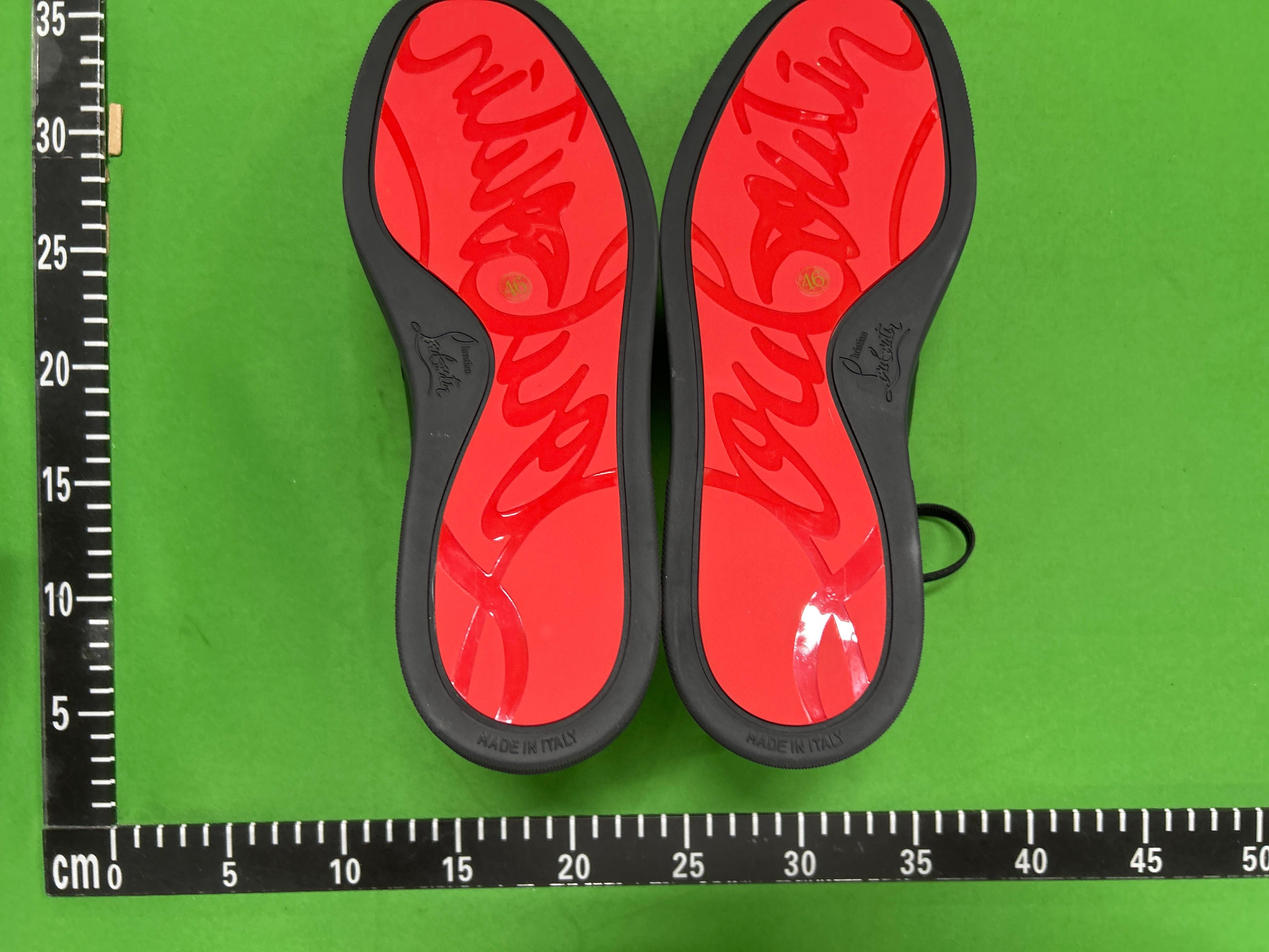 Foto QC 6 de Christian Louboutin Fun Louis Junior Low Marine Suede 1220230 BL4G