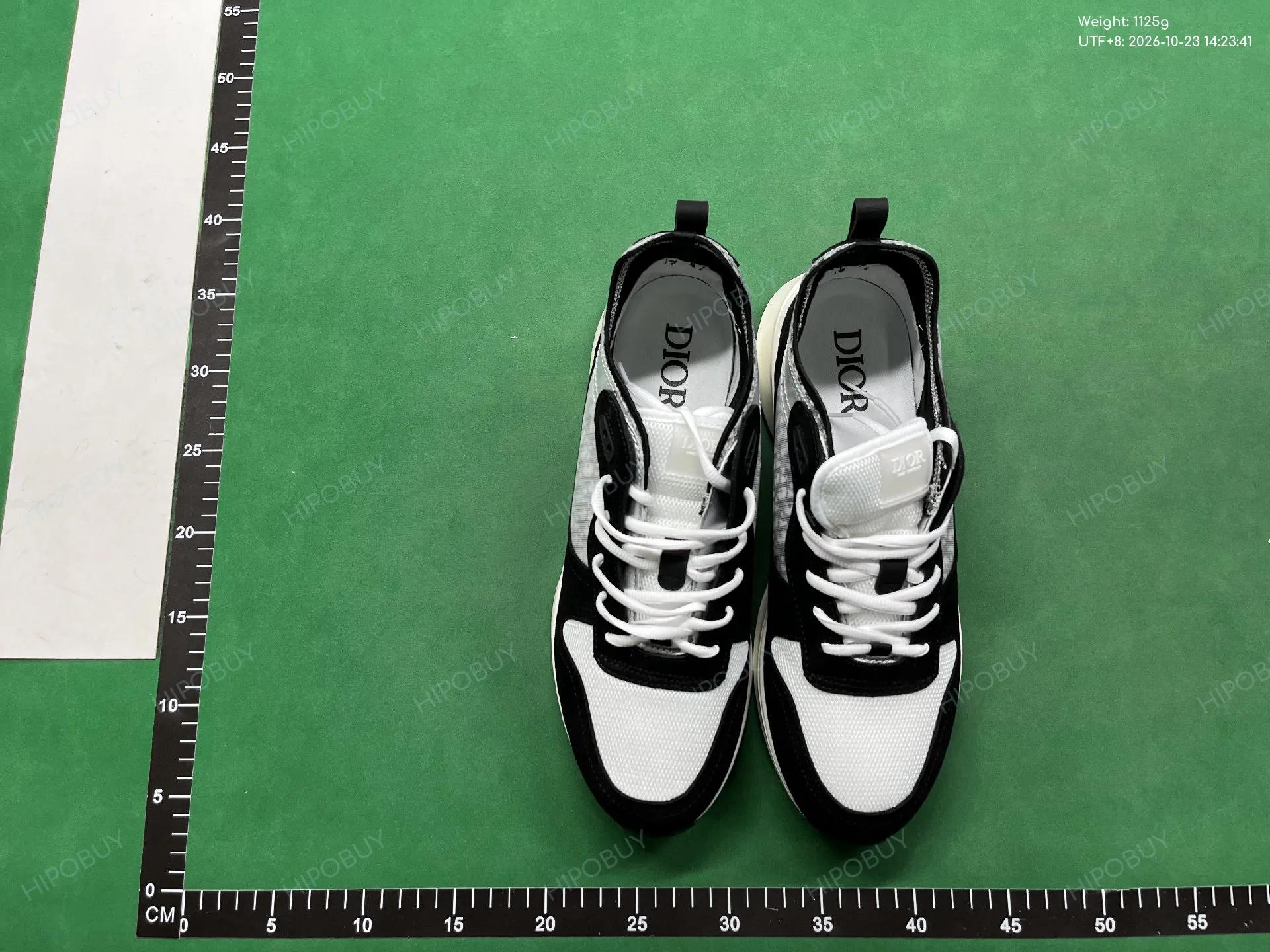 Foto QC 6 de Dior B22 Technical Mesh and Leather Black Iridescent